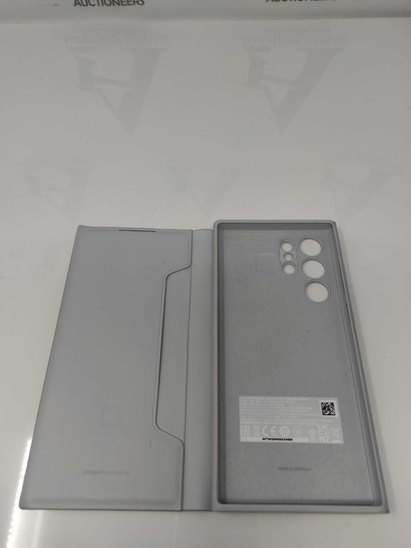 Samsung Official S22 Ultra Smart LED View Cover Light Gray - Bild 3 aus 3
