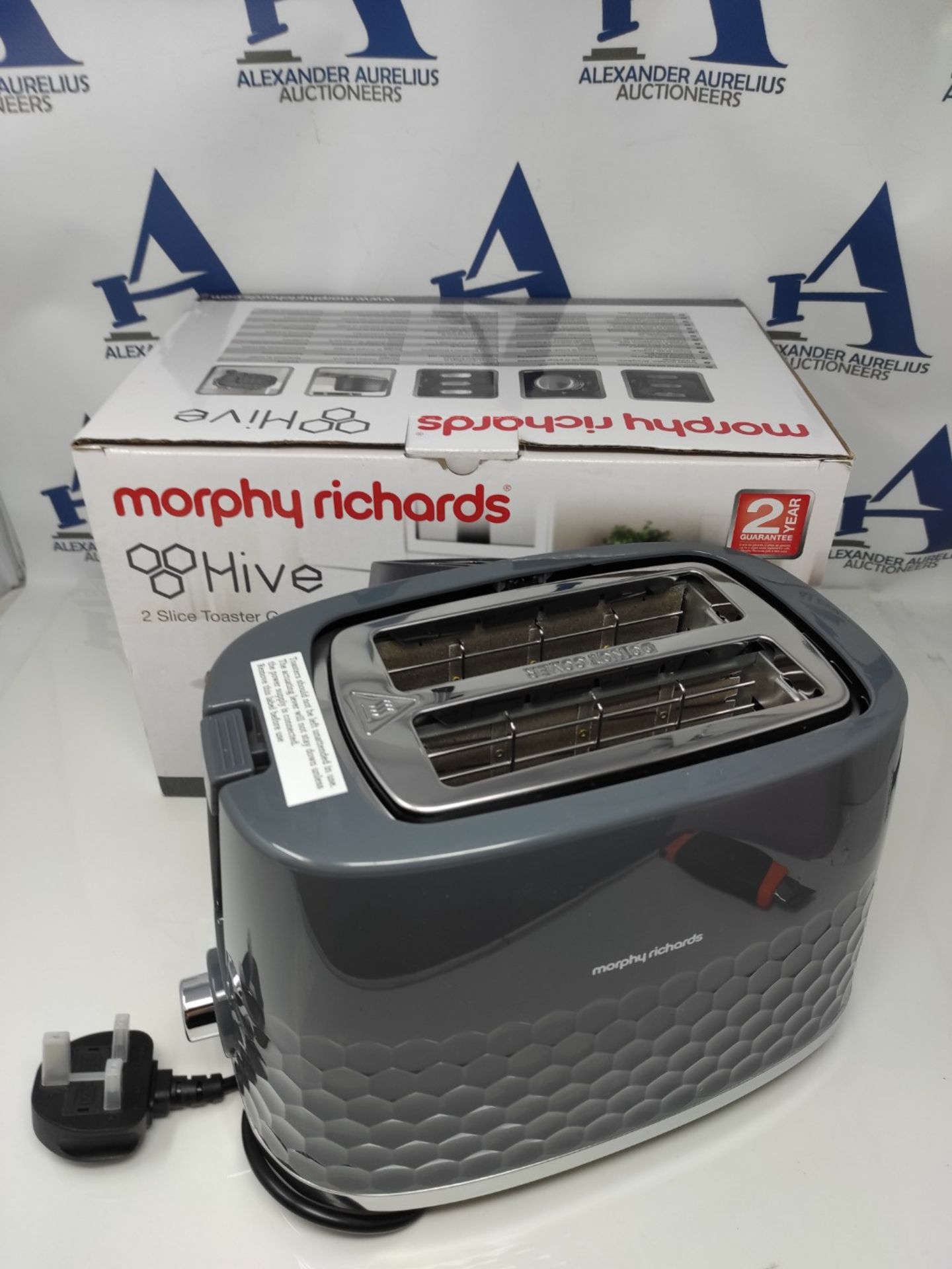 Morphy Richards 220033 Hive Toaster Grey - Image 2 of 2