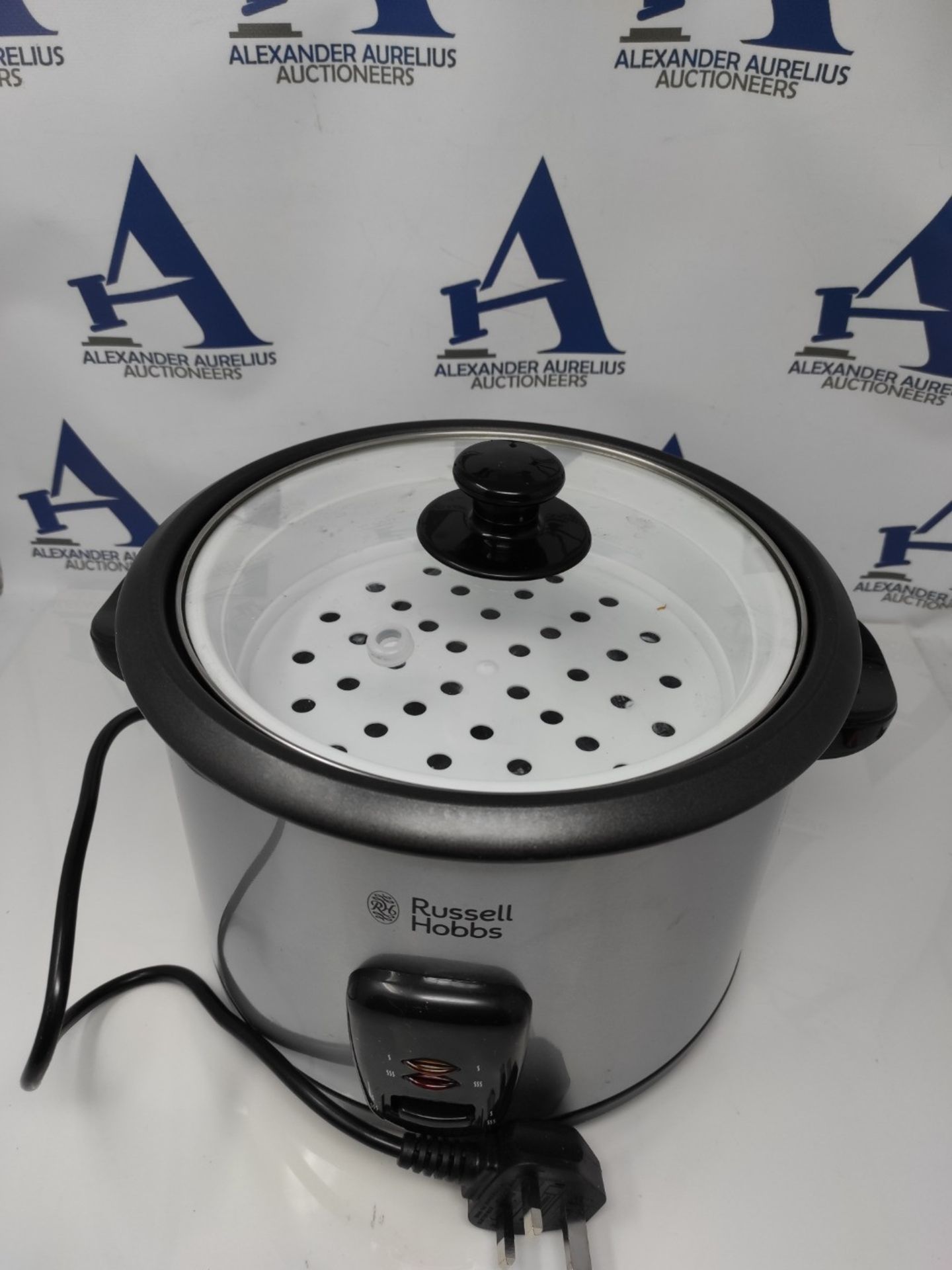 Russell Hobbs Electric Rice Cooker & Steamer - 1.8L (10 cup) Keep warm function, Remov - Image 3 of 3