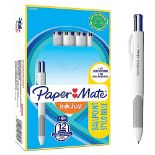 Paper Mate InkJoy Quatro 4-Colour Ballpoint Pen | Business Colours | Medium Point (1.0