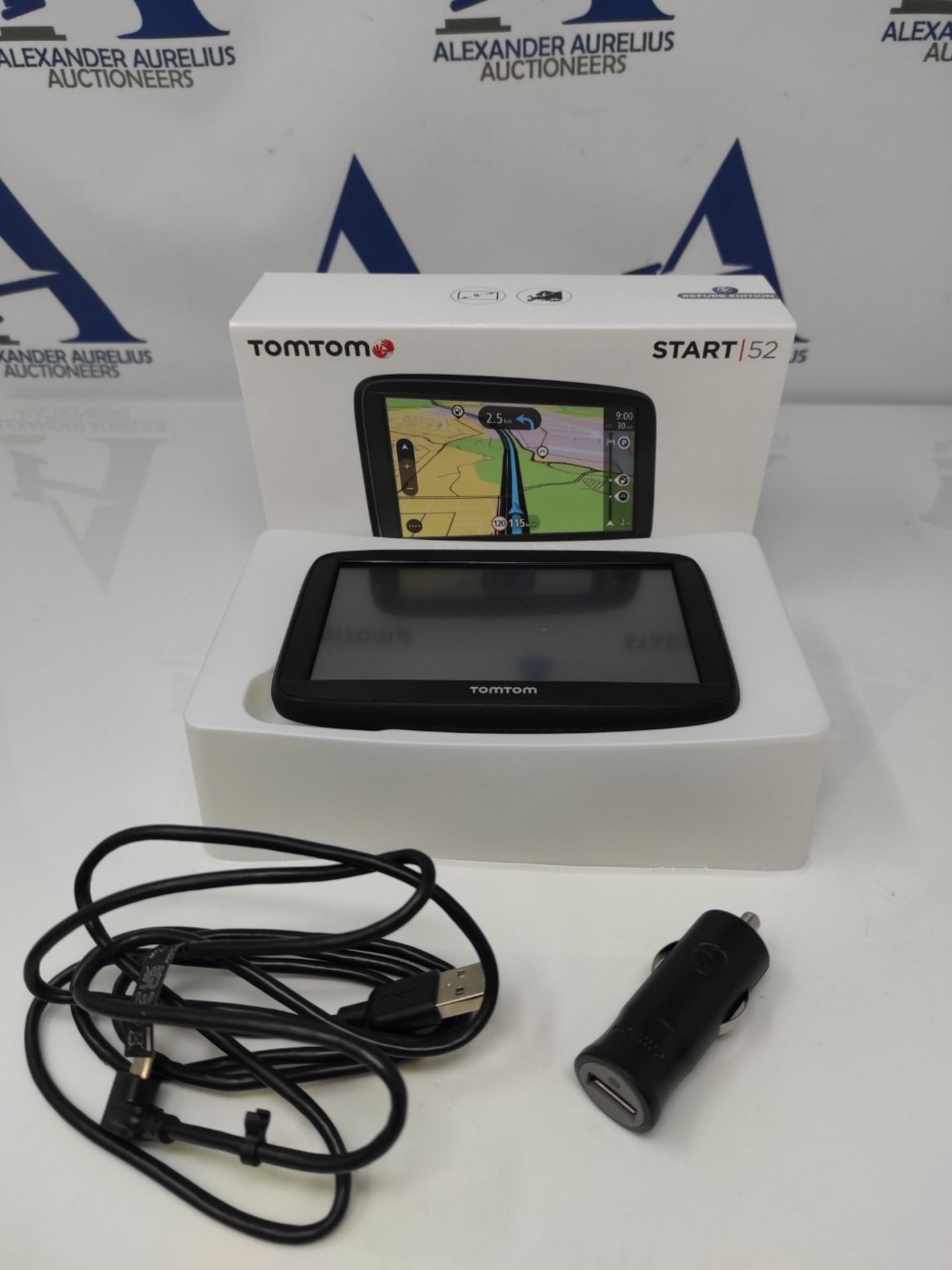 RRP £67.00 TomTom Car Sat Nav Start 52-5 Inch with EU Maps, Speed Cam Alert , Integrated Reversib - Image 2 of 2