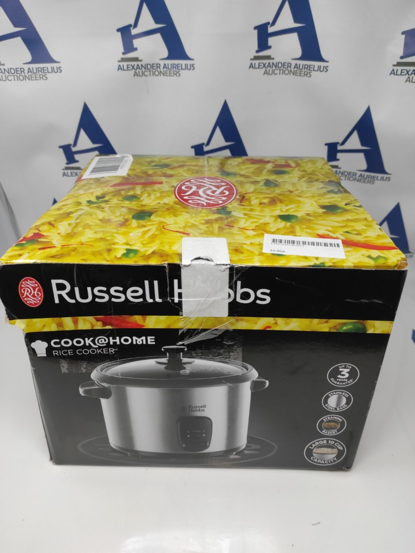 Russell Hobbs Electric Rice Cooker & Steamer - 1.8L (10 cup) Keep warm function, Remov - Image 2 of 3