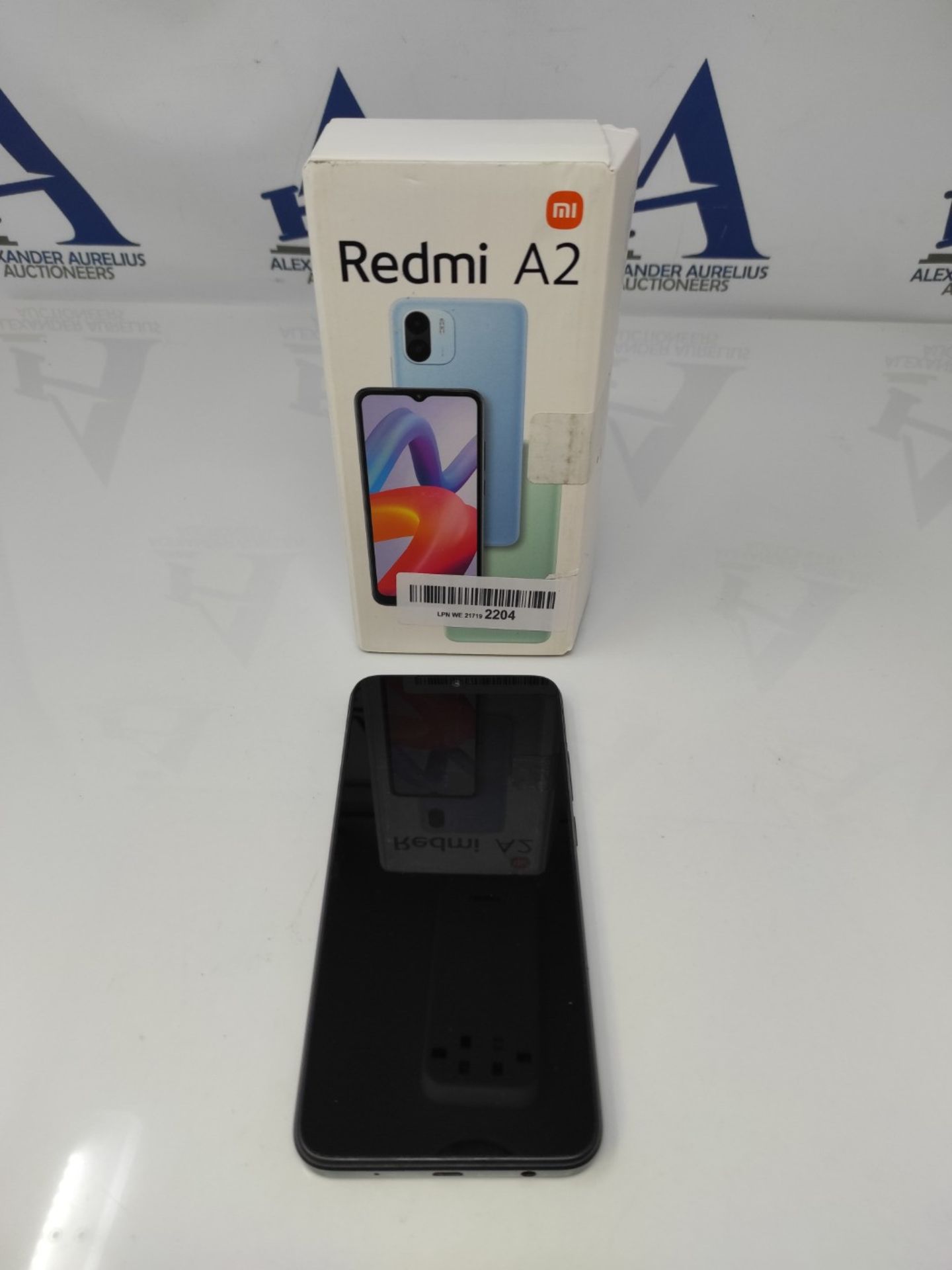 RRP £97.00 [INCOMPLETE] Xiaomi Redmi A2 Black 2GB RAM 32GB ROM, 1TB Expandable storage & 5000 mAh - Image 2 of 3