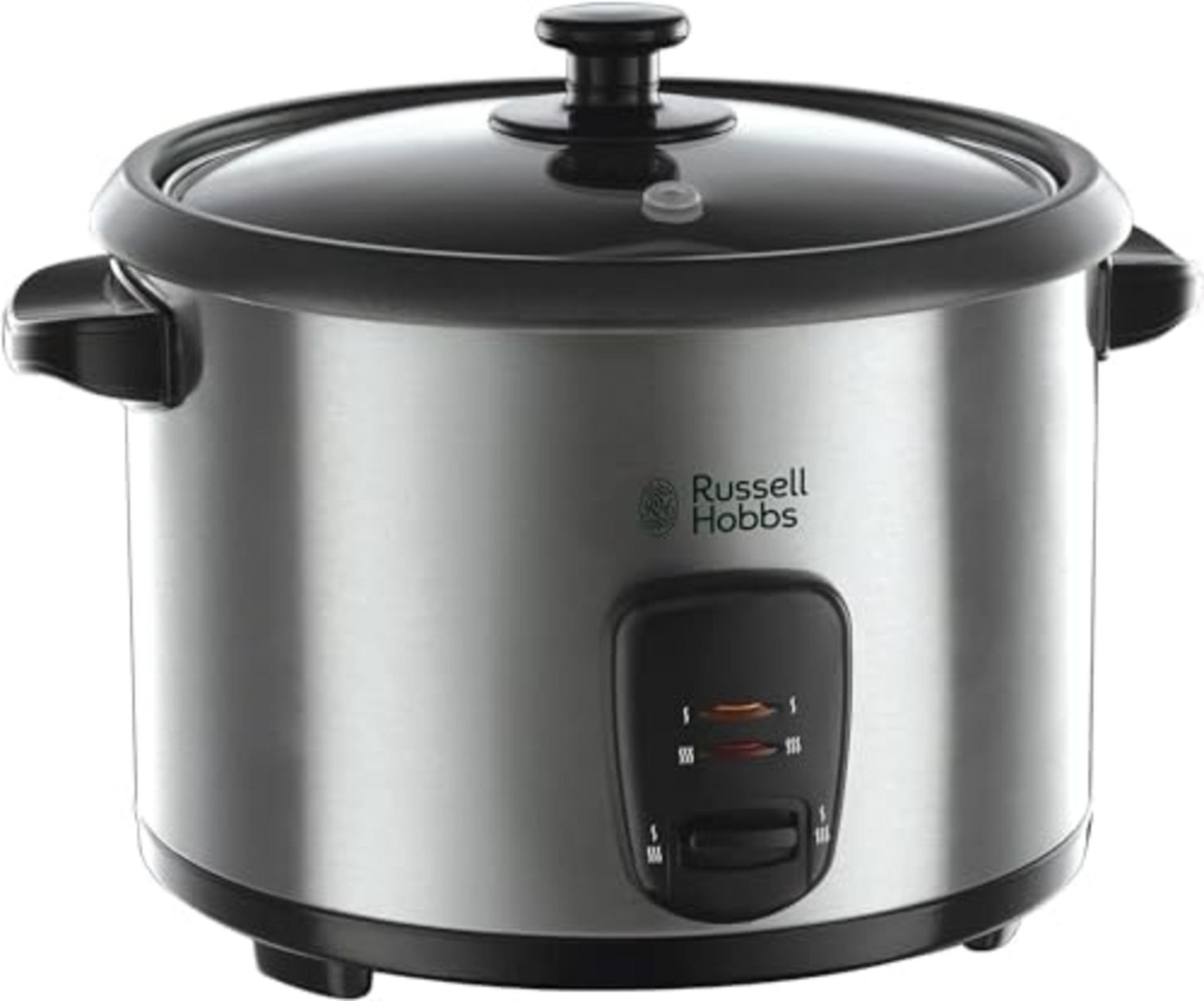 Russell Hobbs Electric Rice Cooker & Steamer - 1.8L (10 cup) Keep warm function, Remov