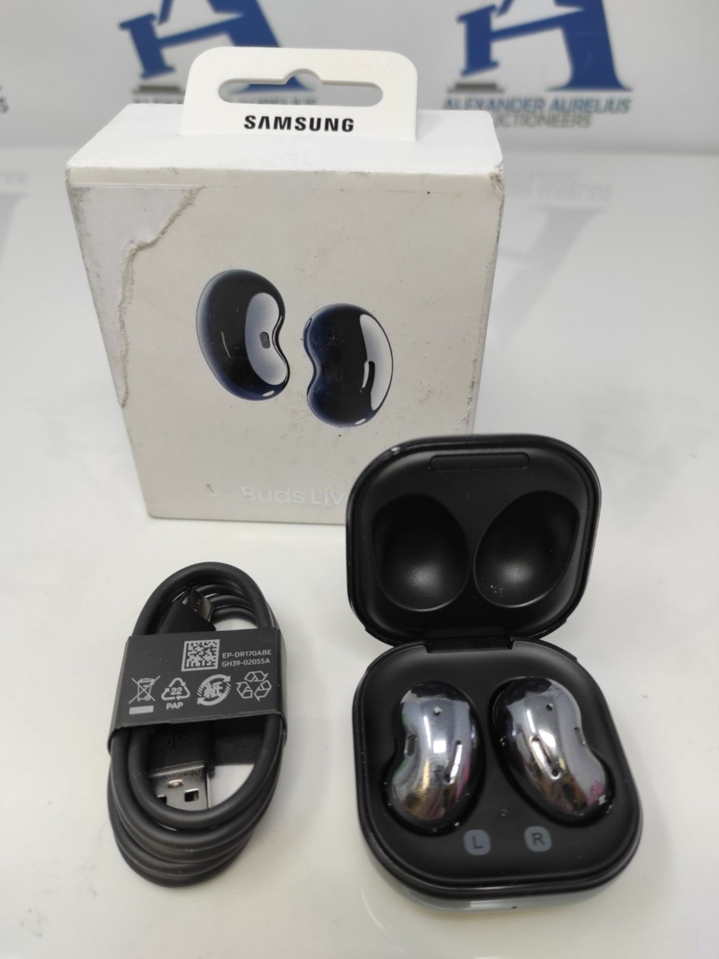 RRP £66.00 Samsung Galaxy Buds Live Wireless Earphones, Mystic Black (UK Version) - Image 2 of 2