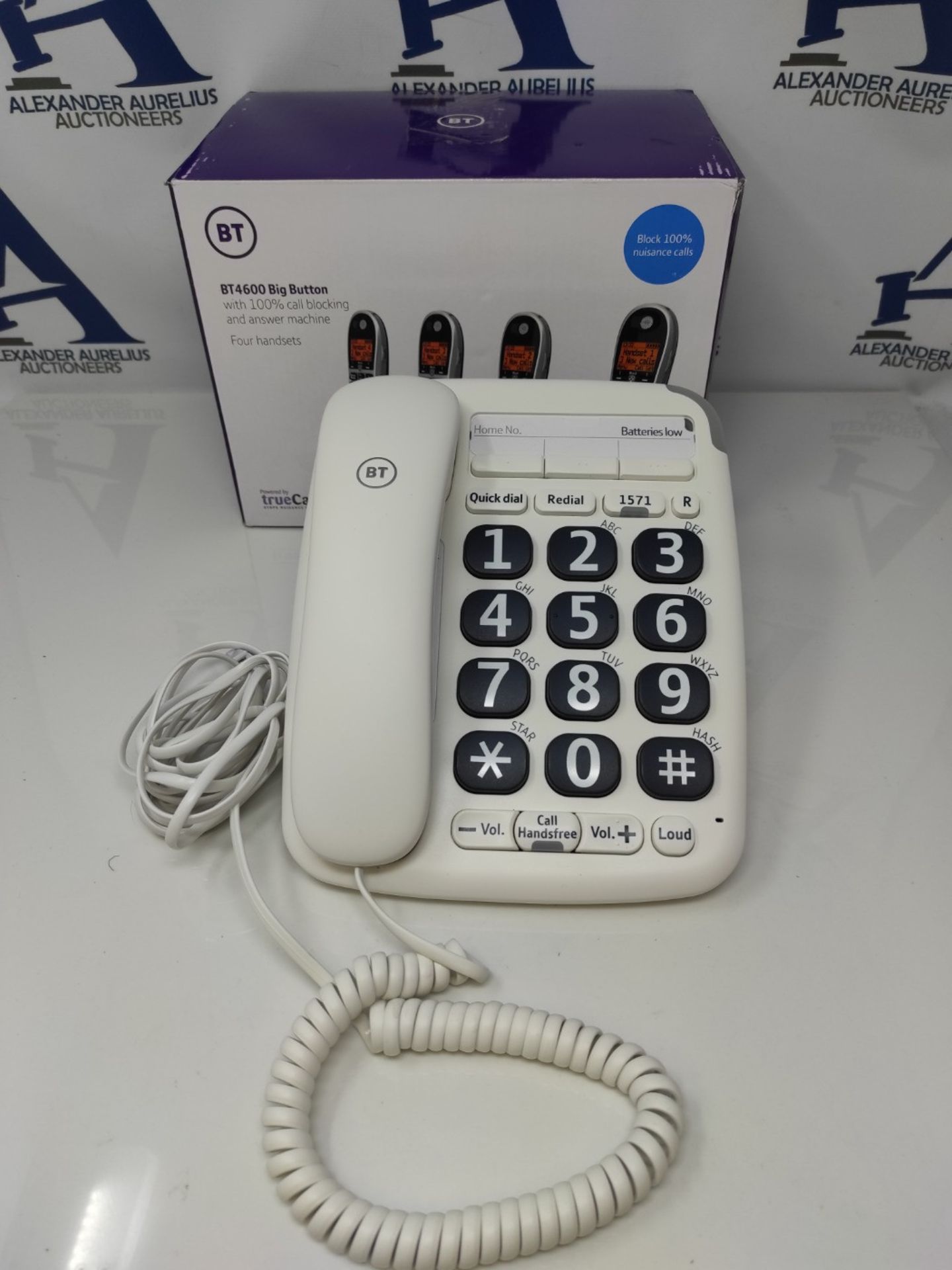 BT Big Button 200 Corded Landline House Phone with Big Buttons - Image 2 of 2