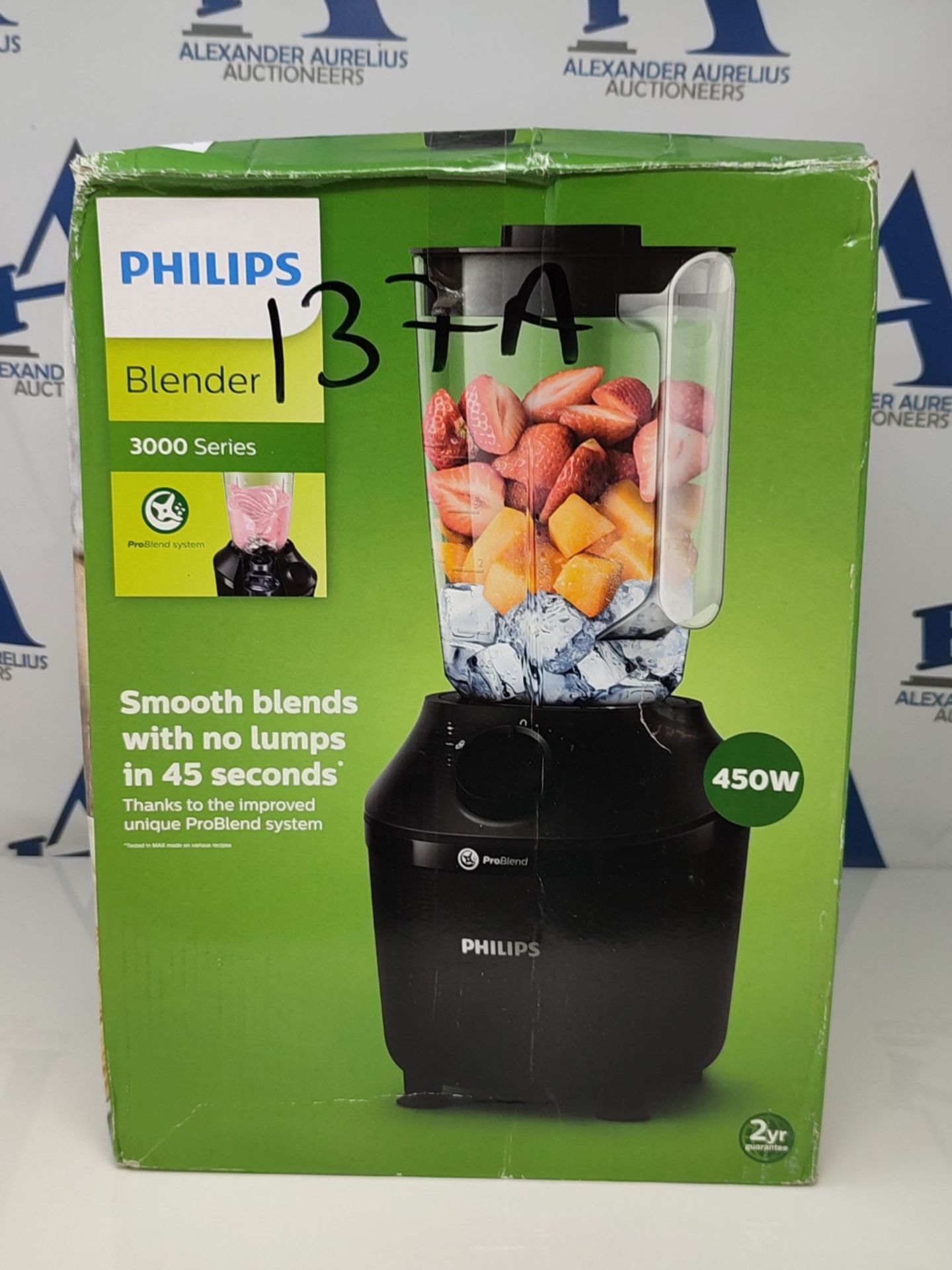 Philips Blender 3000 Series, ProBlend System, 1.9L Maximum Capacity, 1L Effective Capa - Image 2 of 3