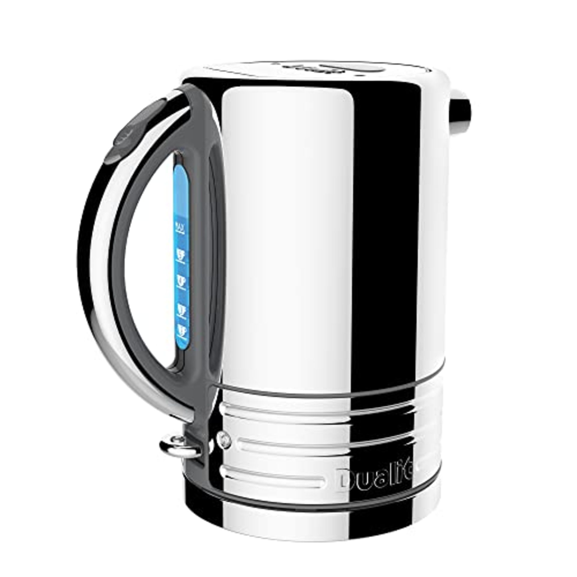 RRP £85.00 [INCOMPLETE] Dualit Architect Kettle | 1.5 Litre 2.3 KW Stainless Steel Kettle With Gr
