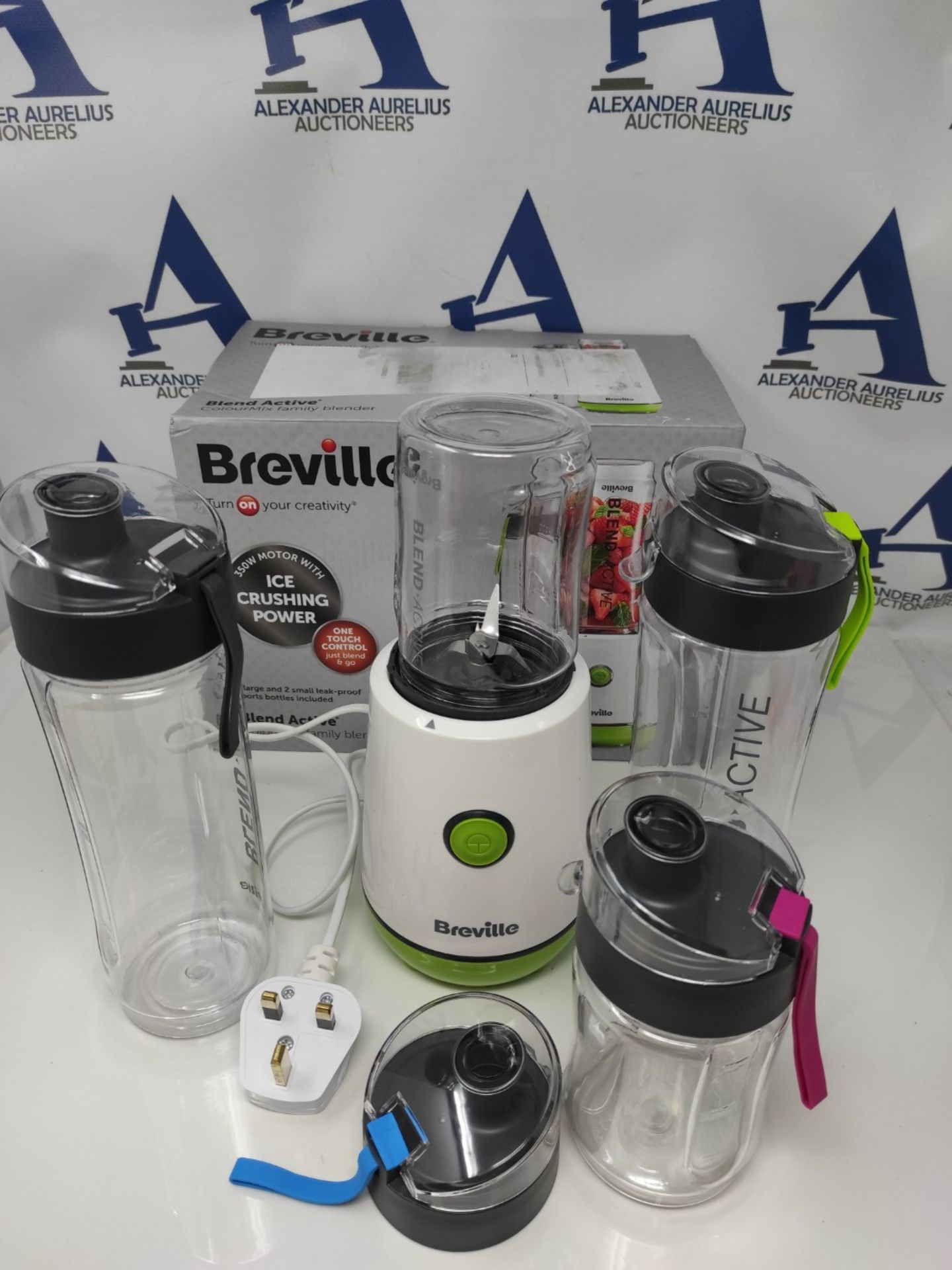 Breville Blend Active Personal Blender & Smoothie Maker | 350W | Family Pack | 4 Porta - Image 2 of 2