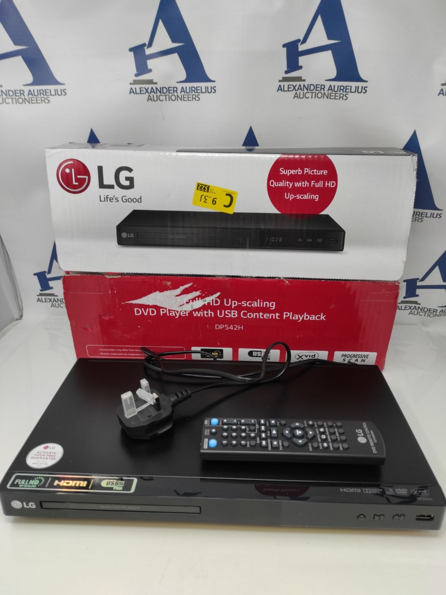 LG DP542H Full HD 1080p DVD Player, Black - Image 2 of 2