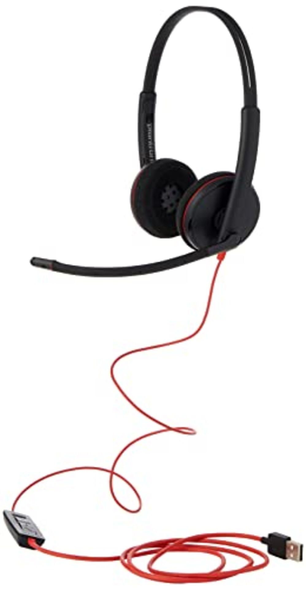 [CRACKED] Plantronics - Blackwire 3220 USB-A Wired Headset - Dual Ear (Stereo) with Bo