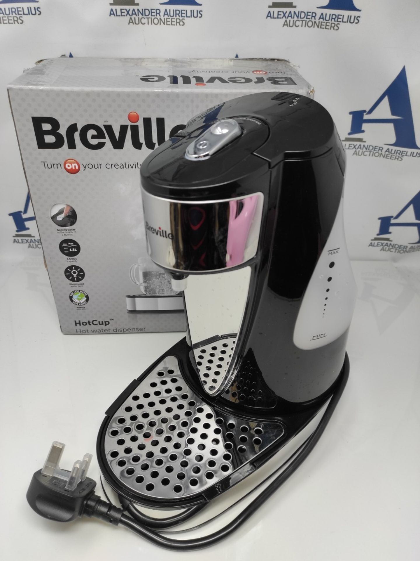 Breville HotCup Hot Water Dispenser | 3kW Fast Boil |1.5L | Energy-Efficient | Gloss B - Image 2 of 2
