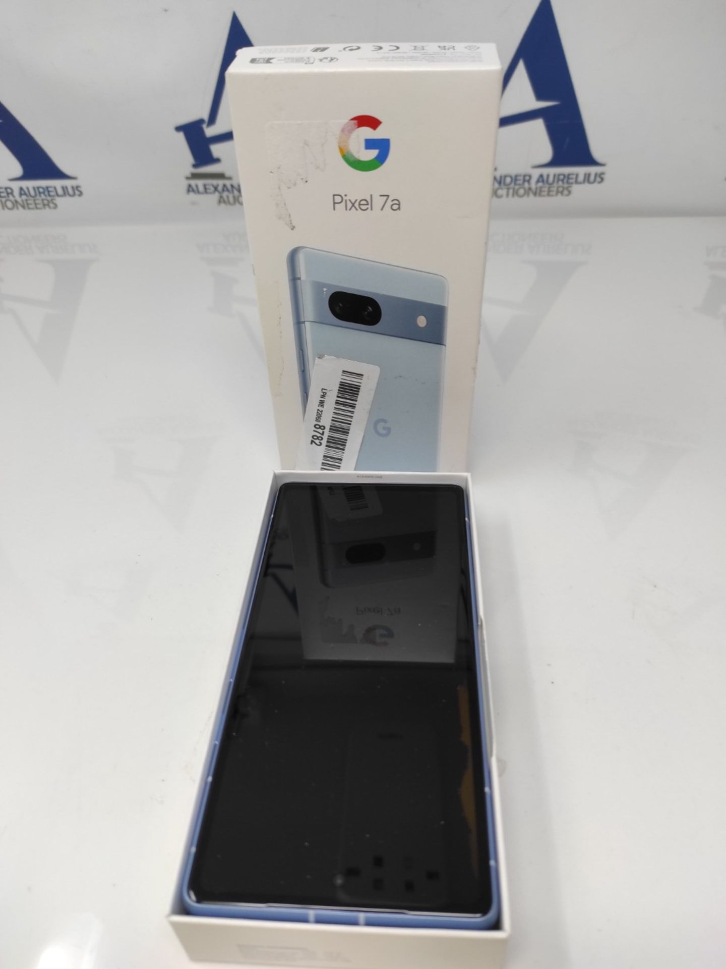 RRP £329.00 Google Pixel 7a and Pixel 30W Charger Bundle  Android 5G Smartphone with Wide-Angle