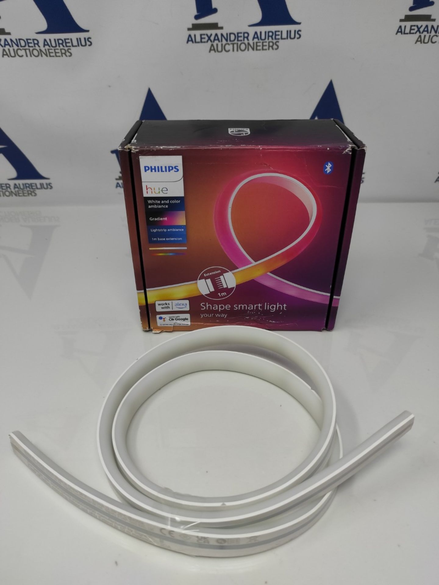 Philips Hue NEW Gradient Light Strip 1m Extension. For Syncing with Entertainment, Med - Image 2 of 2