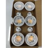 GU10 LED Bulbs Dimmable, Warm White 2700K, 50W Halogen Spotlight Replacement, 4.9W Dim