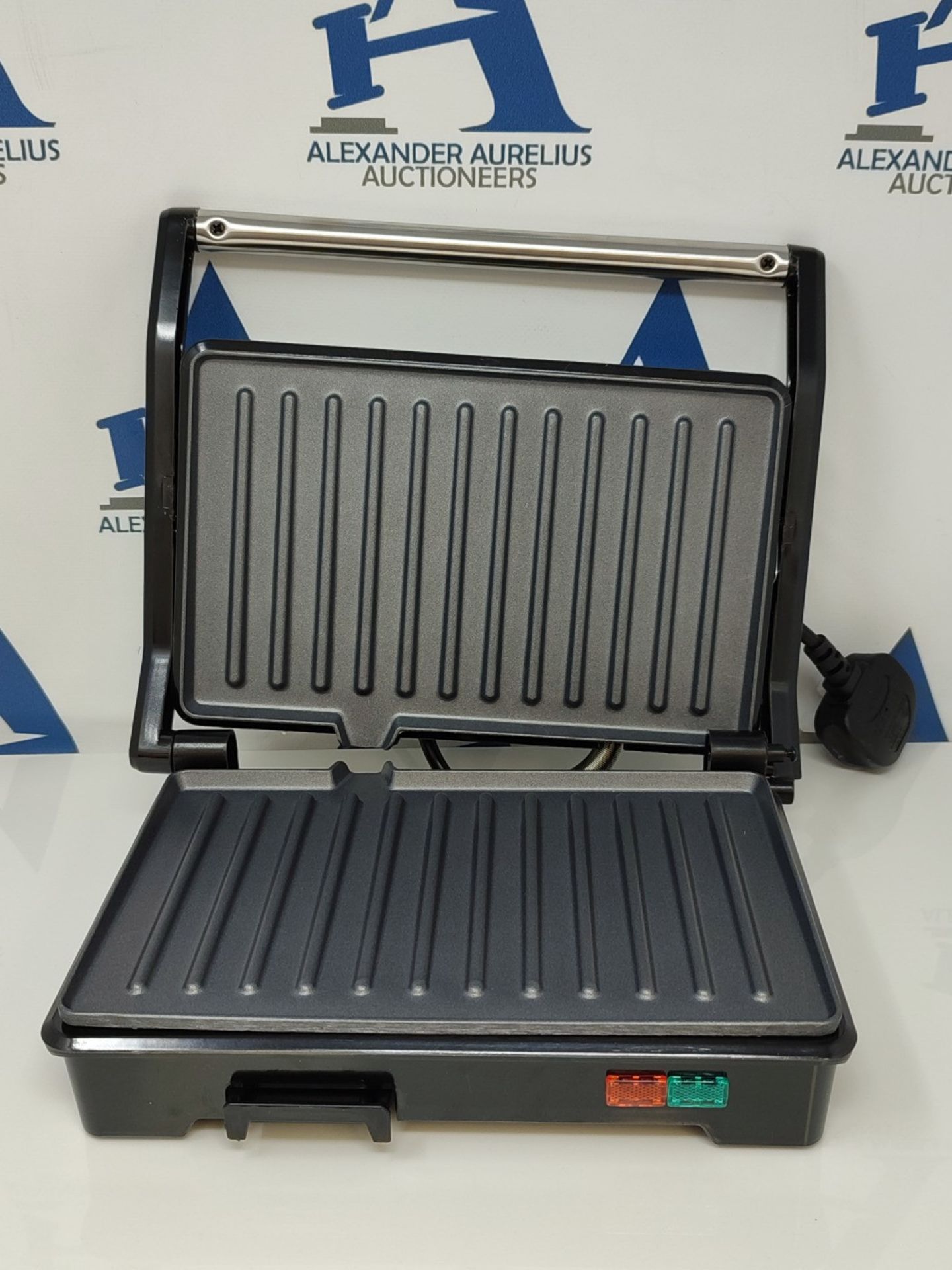 Daewoo Cool Touch Mini Panini Press & Grill, Make your Favourite Toasted Sandwiches/Pa