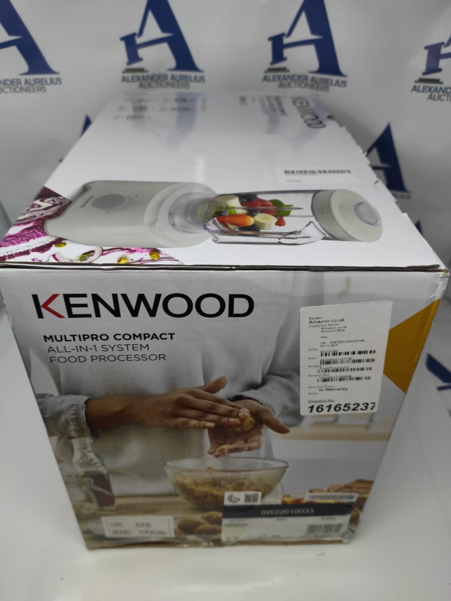 RRP £89.00 Kenwood Food Processor, 2.1L Bowl, 1.2 L Blender, Emulsifying, Knife Blade, Reversible - Image 2 of 3