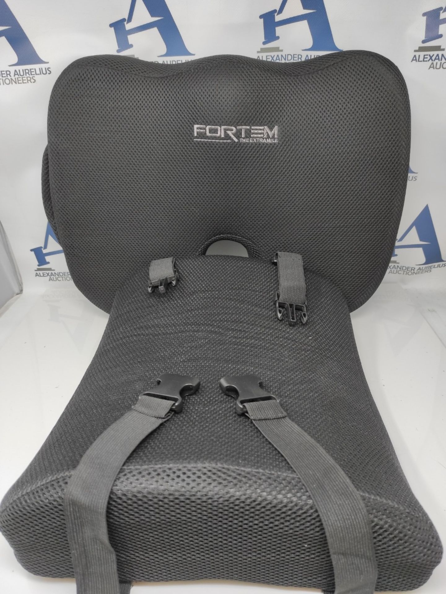 FORTEM Chair Seat Cushion for Office Chair, Lumbar Support Pillow, Car Seat Cushion, B