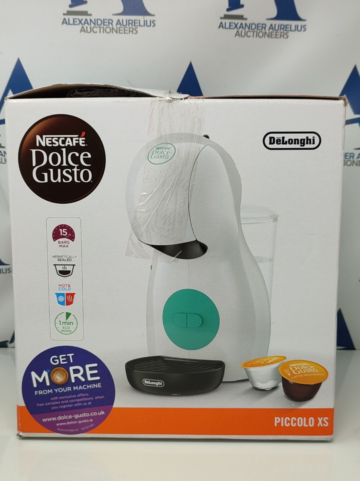 DeLonghi Nescafé Dolce Gusto Piccolo XS Pod Capsule Coffee Machine, Espresso, Cappucc - Bild 2 aus 3