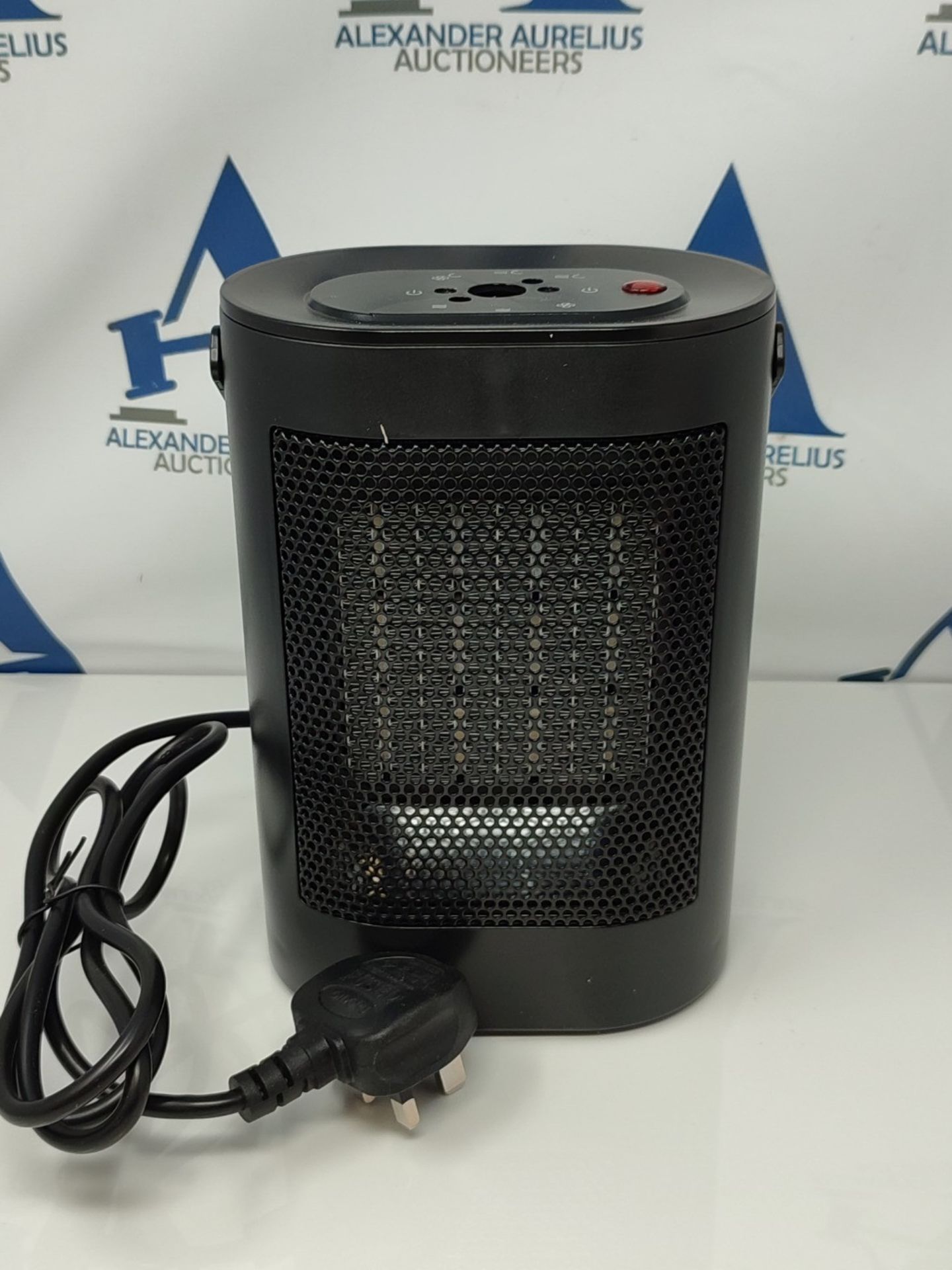 Electric Heater, IVESION PTC Ceramic Portable Fan Heater with Overheating & Tip-Over P - Bild 2 aus 2