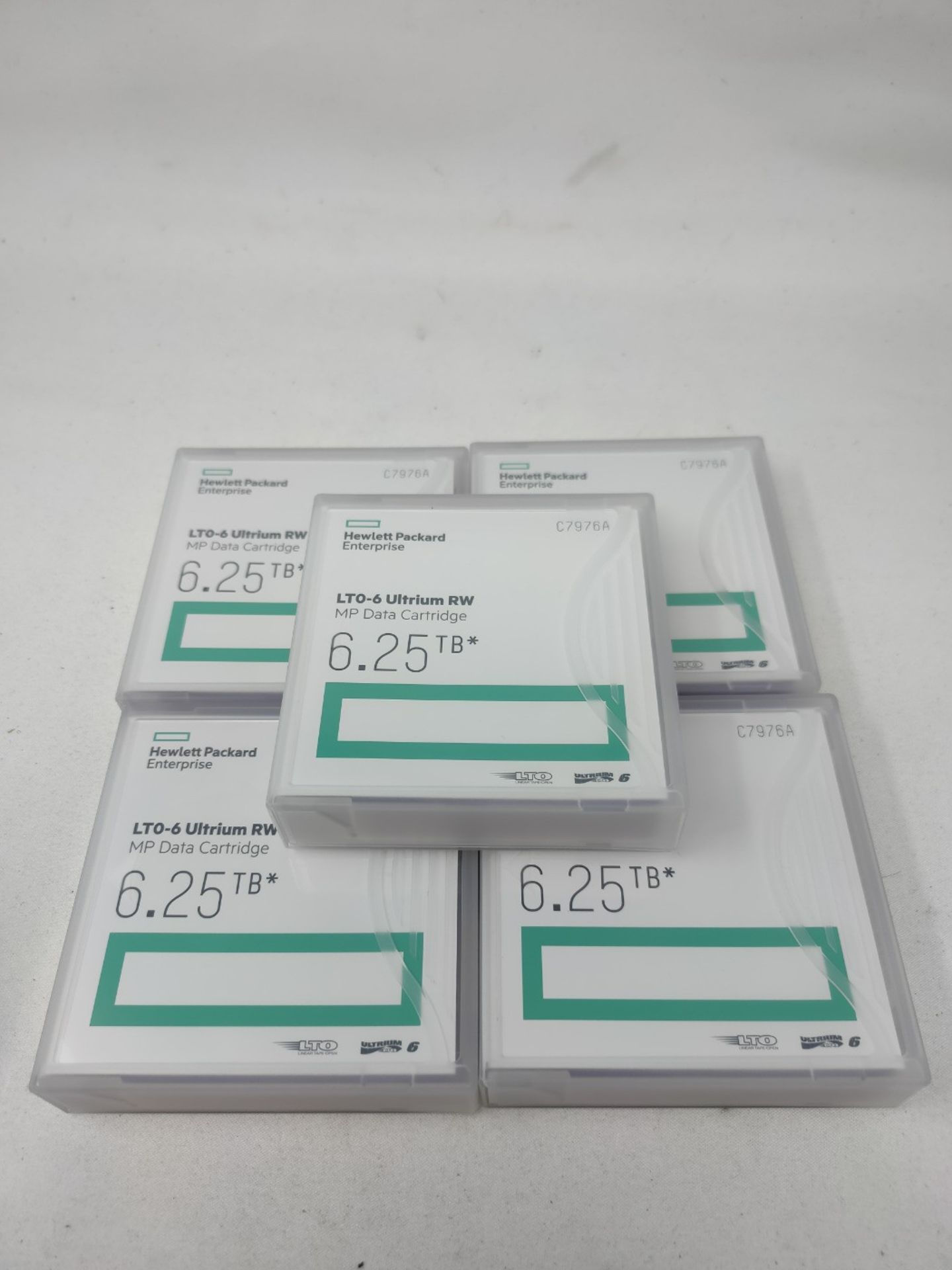 Hewlett-Packard Enterprise C7976A 6,25TB MP RW-Datenkassette LTO-6 Ultrium - Image 3 of 3