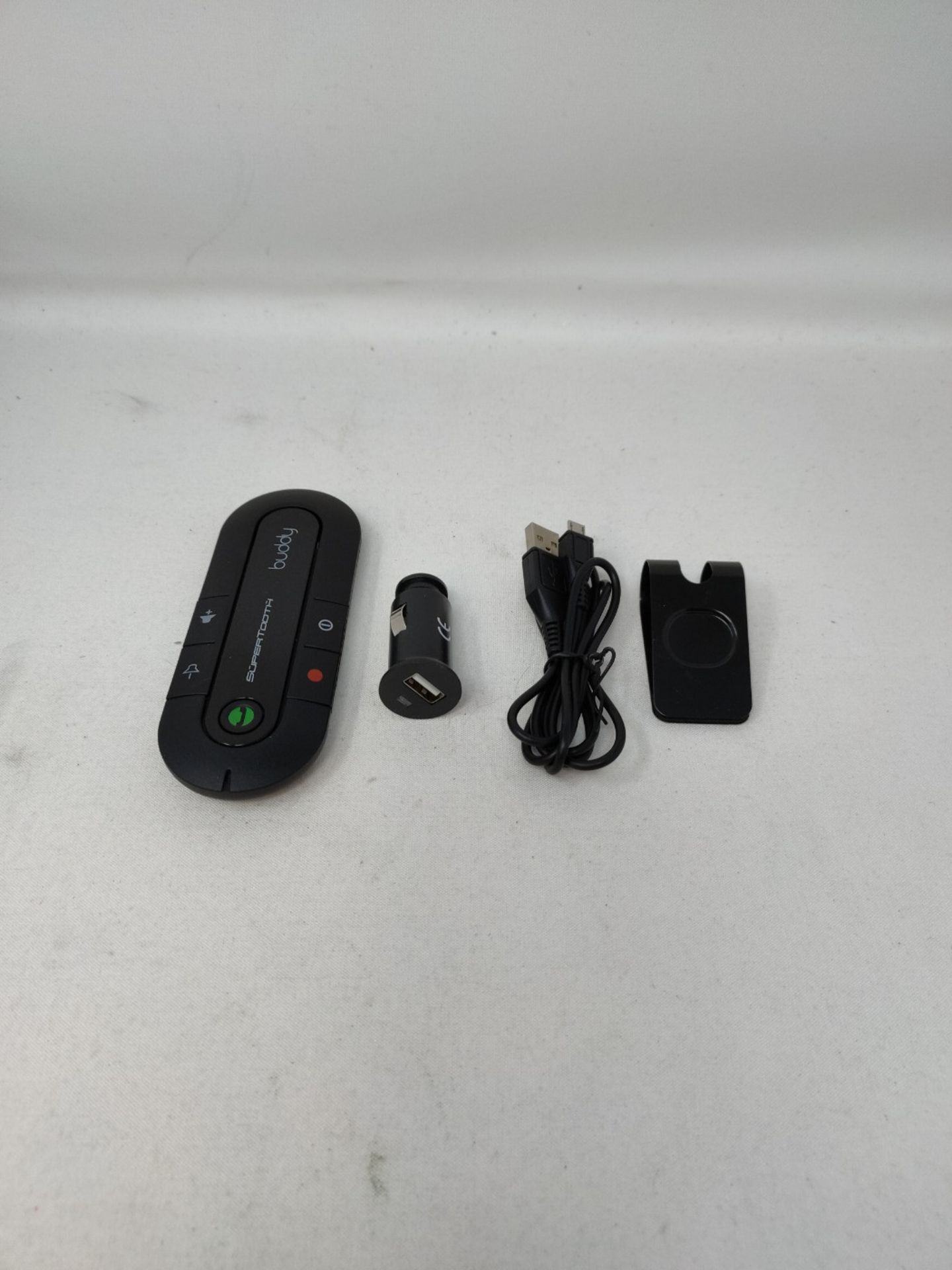 SuperTooth Kit-voiture mains libres Bluetooth pour pare-soleil Buddy - Noir - Image 3 of 3