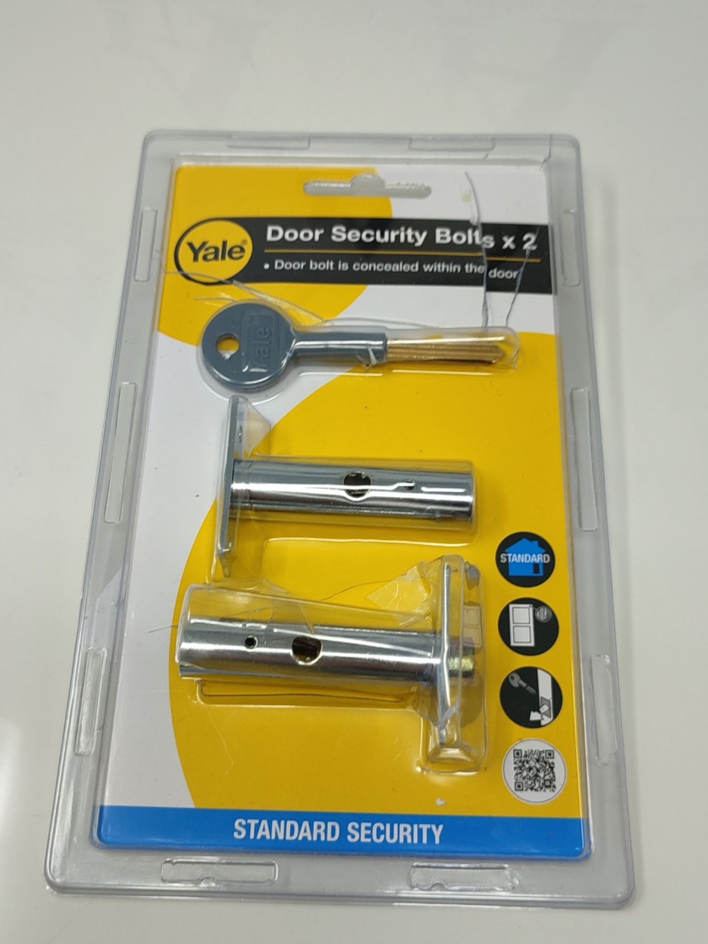 Yale Security Lock, Chrome, Pack of 2 - Image 2 of 2
