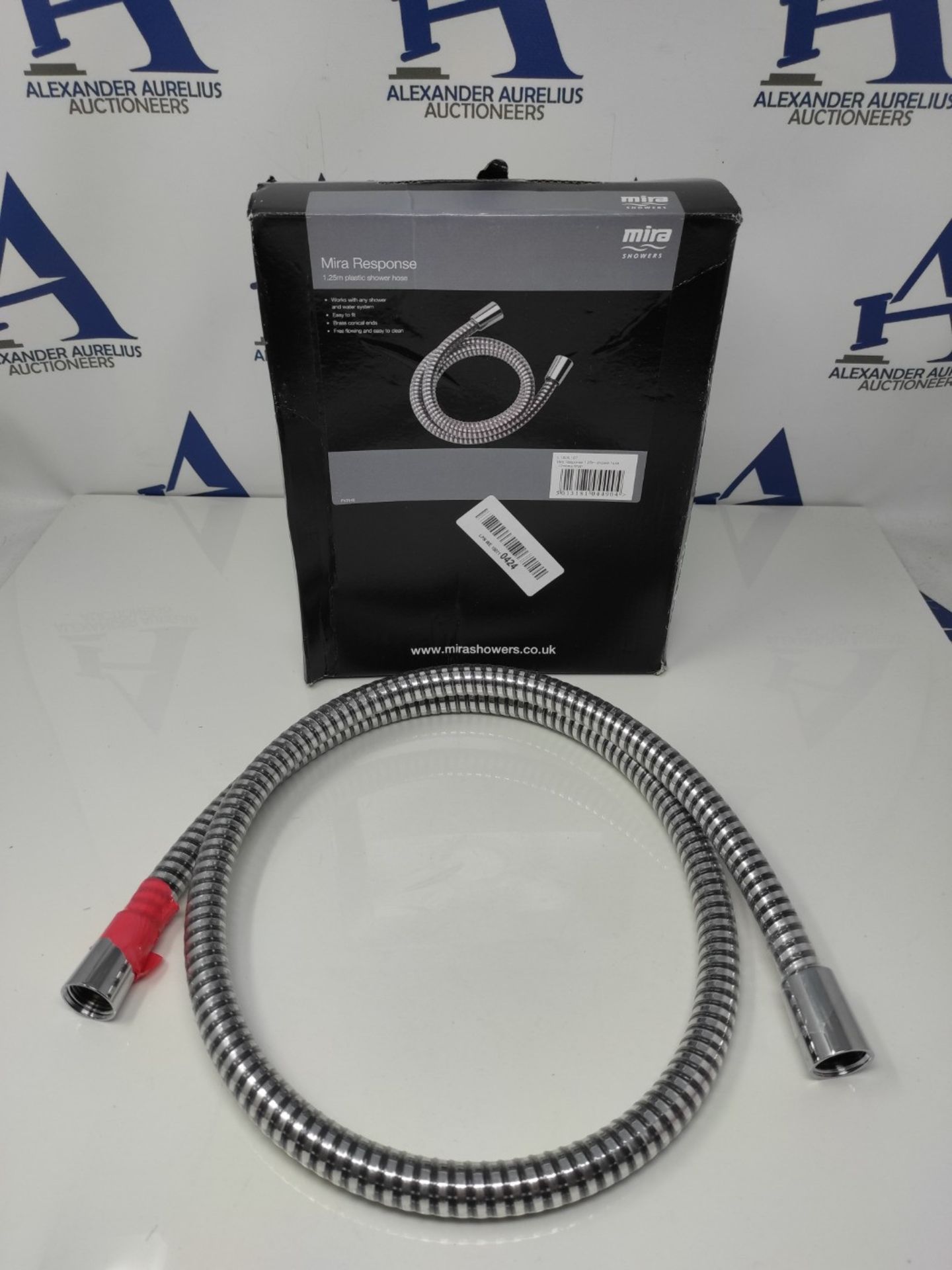 Mira Showers Response Shower Hose 1.25 M Plastic Shower Hose Chrome 1.1605.167 - Image 2 of 2