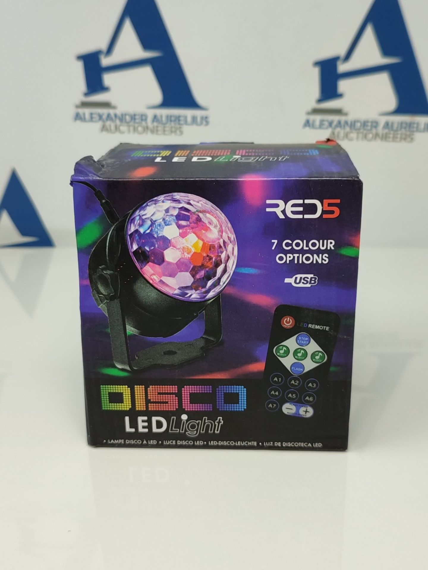 RED5 LED Disco Light USB