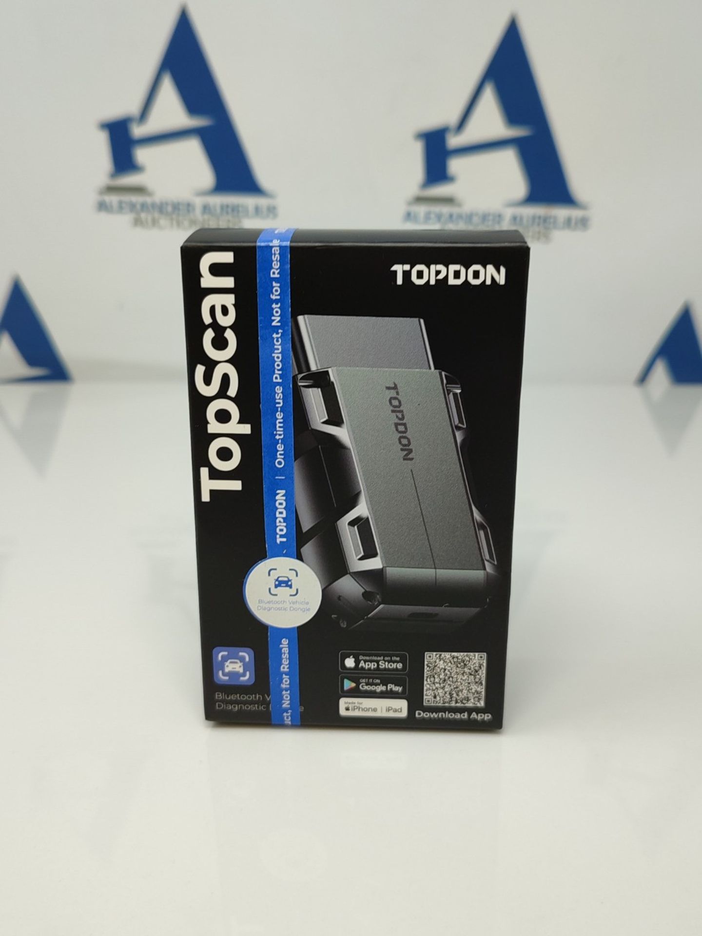 RRP £70.00 TOPDON Topscan OBD2 Scanner Bluetooth, Wireless OBD2 All System Diagnostic Tool, 8 Res - Bild 2 aus 3