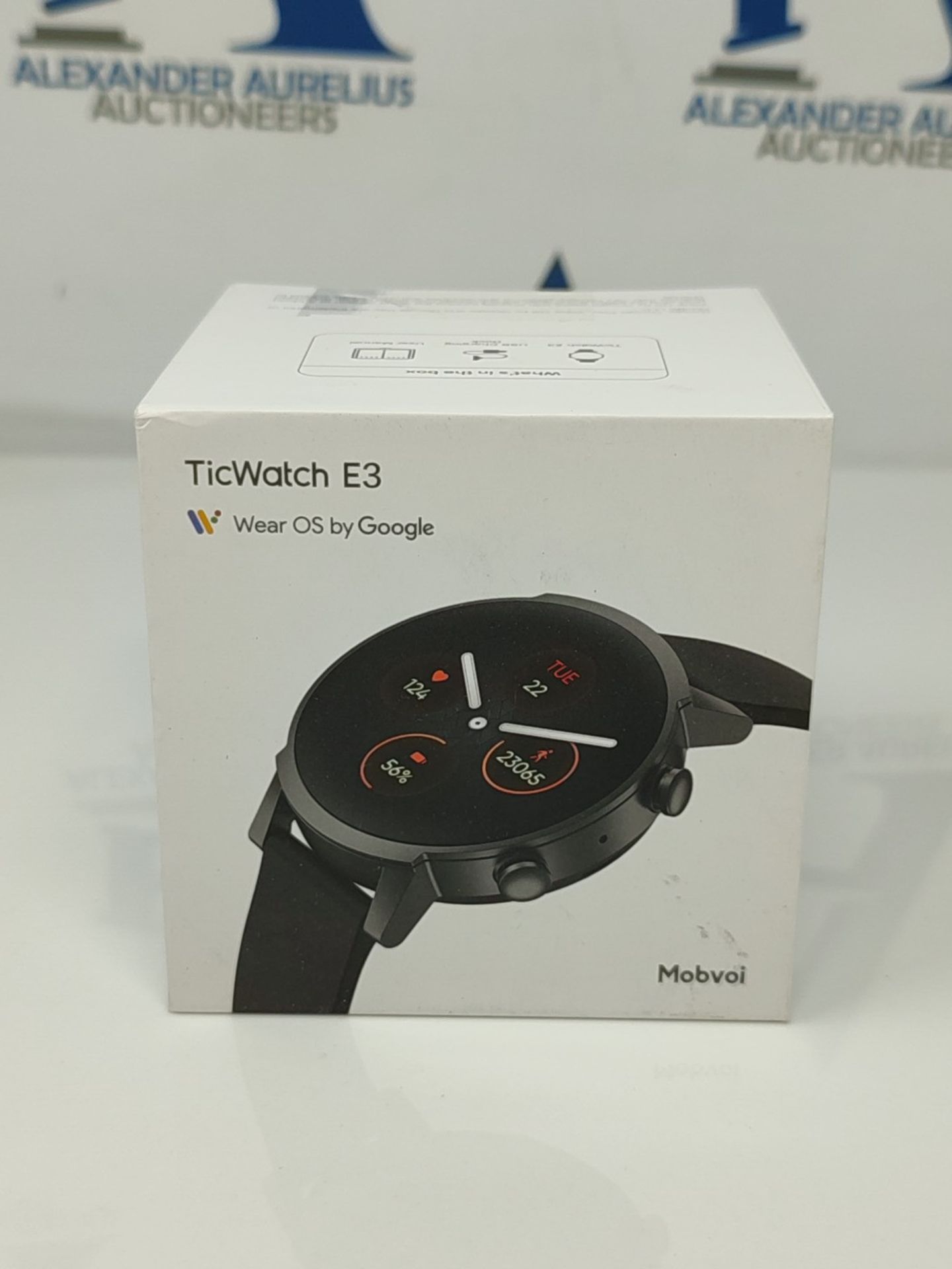 RRP £159.00 Ticwatch E3 Smartwatch for Men Wear OS from Google with Qualcomm Snapdragon Wear 4100+