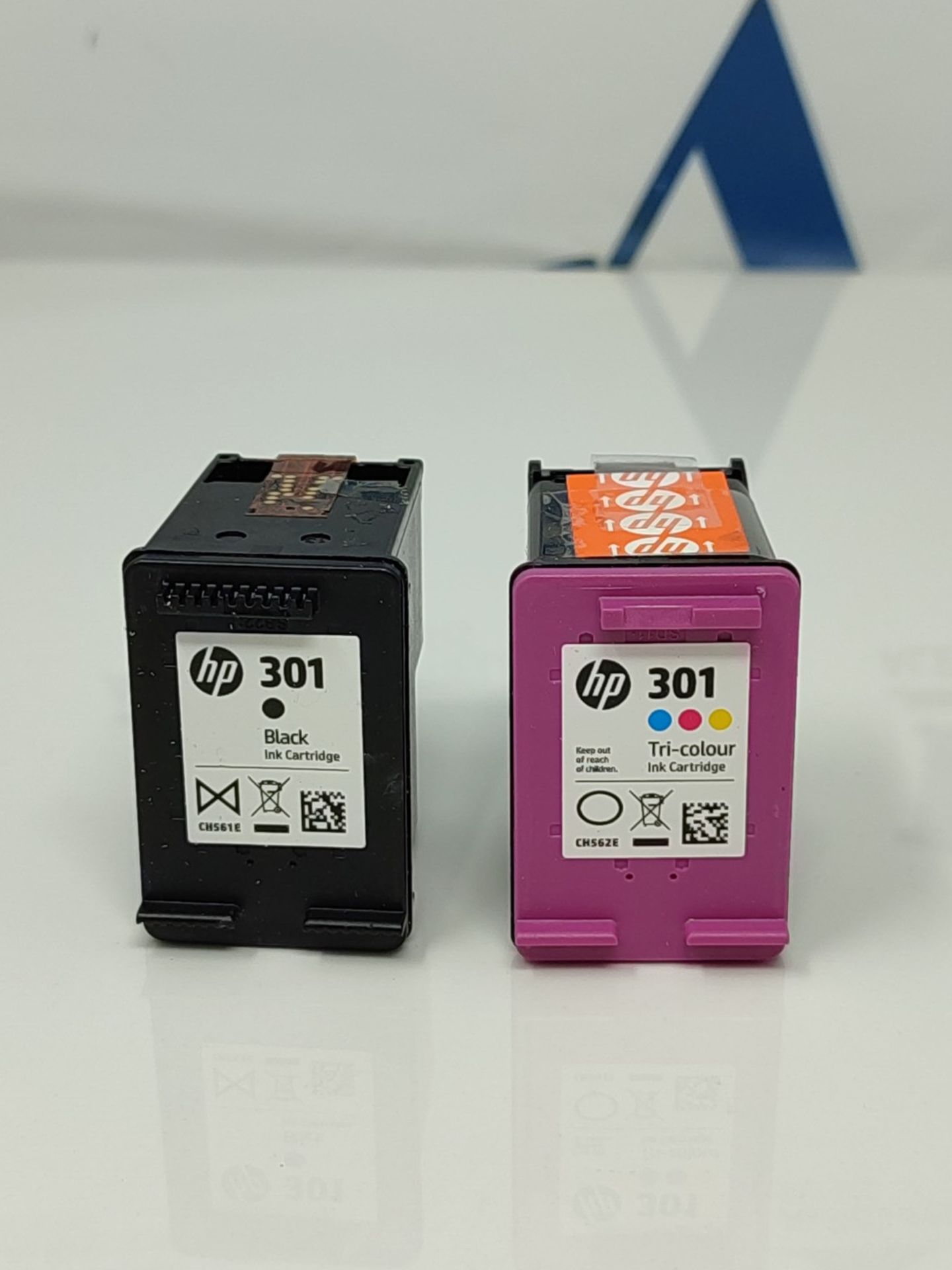 HP N9J72AE 301 Original Ink Cartridges, Black and Tri-Colour, Multipack - Bild 3 aus 3