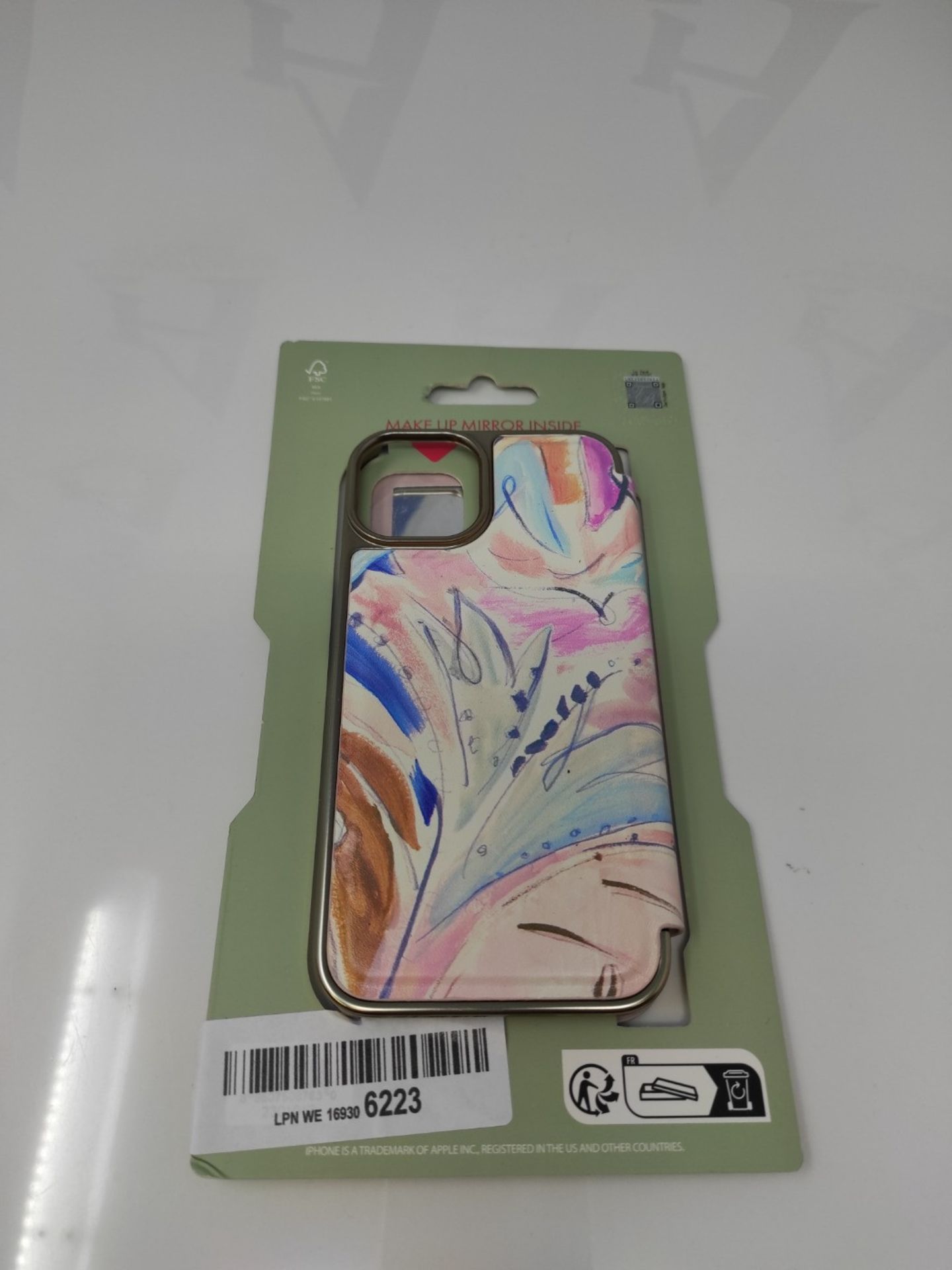 Ted Baker Mirror Folio Case for iPhone 13/14 - Art Print
