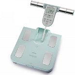 RRP £89.00 OMRON BF511 Full Body Analysis Bathroom Scales, Clinically Validated Hand-to-Foot Body