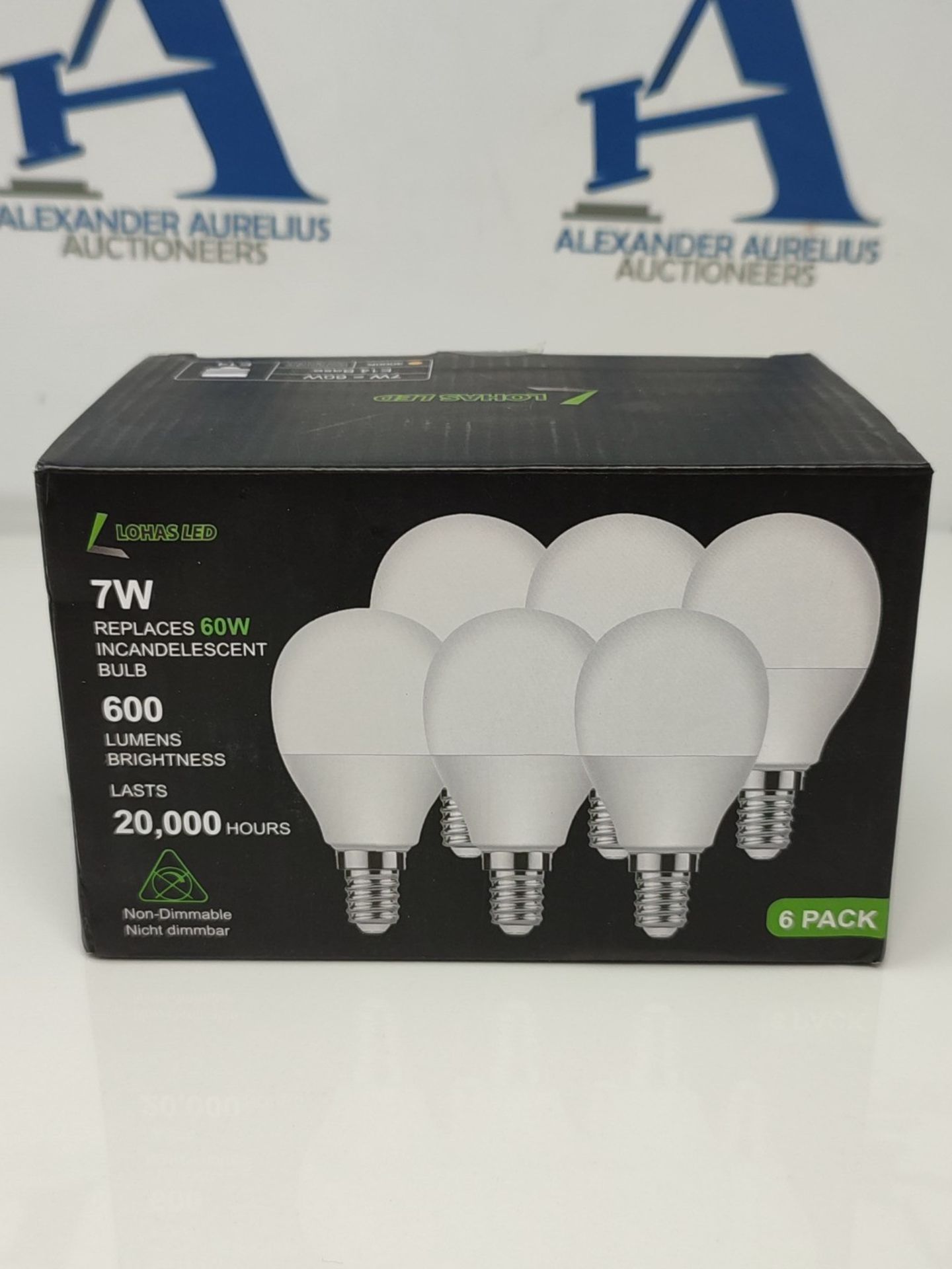 LOHAS E14 LED Light Bulbs, 7W SES E14 Candle Bulb, Small Screw Light Bulbs, Equivalent