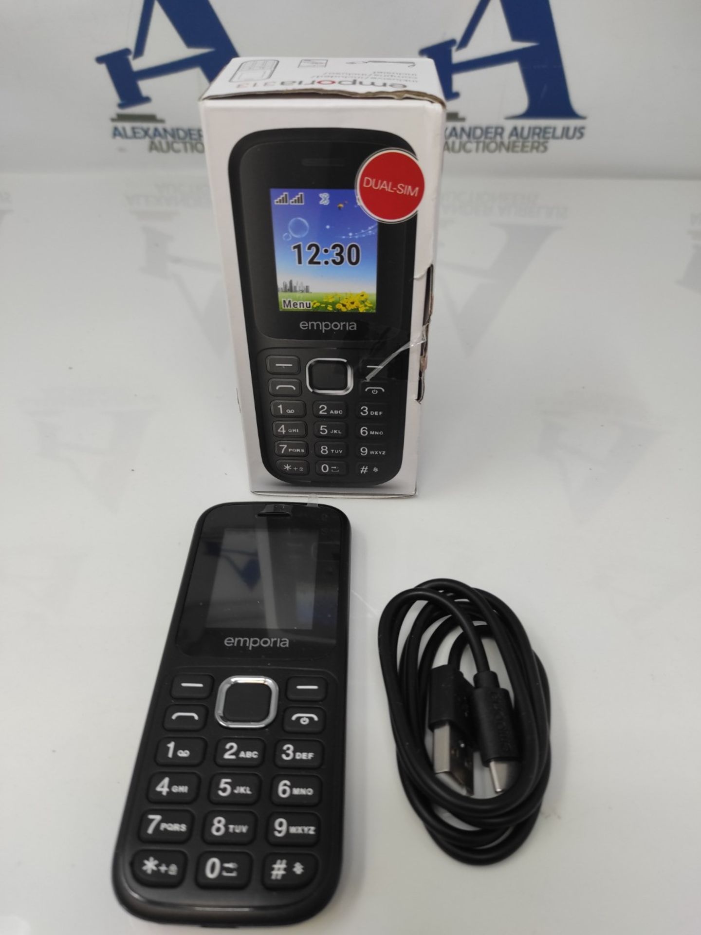 emporiaFN313, 2G mobile phone, Ideal Festival Phone, Dual SIM, 1.77 inch colour displa - Bild 2 aus 2