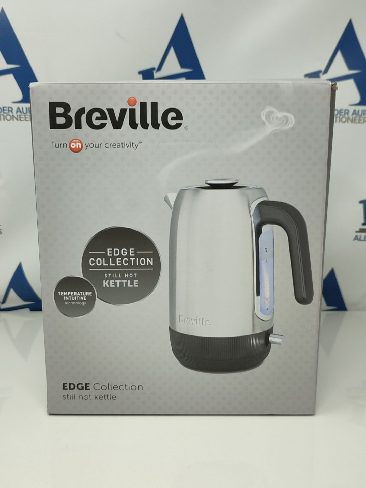 Breville Edge Electric Kettle | 1.7 Litre | Glows When Hot to Avoid Re-Boiling | 3kW F - Image 2 of 3