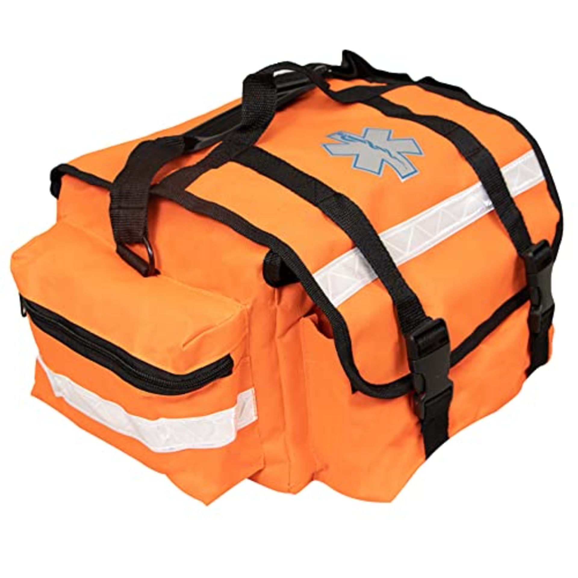 Primacare Medical Supplies KB-RO74-O First Responder Bag for Trauma, Professional Mult