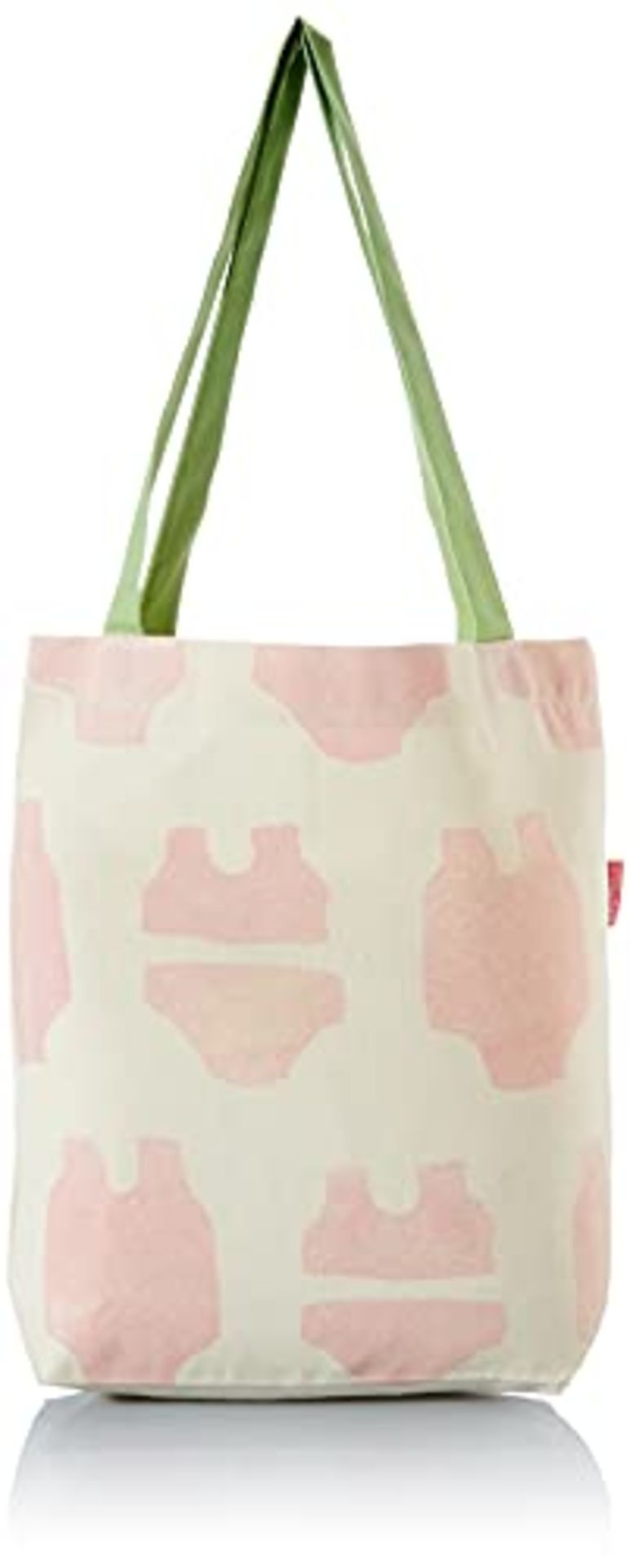 RRP £72.00 6 x Bonamaison Printed Tote Bag, Reusable Grocery Bag, Shopping Bag, Machine Washable,