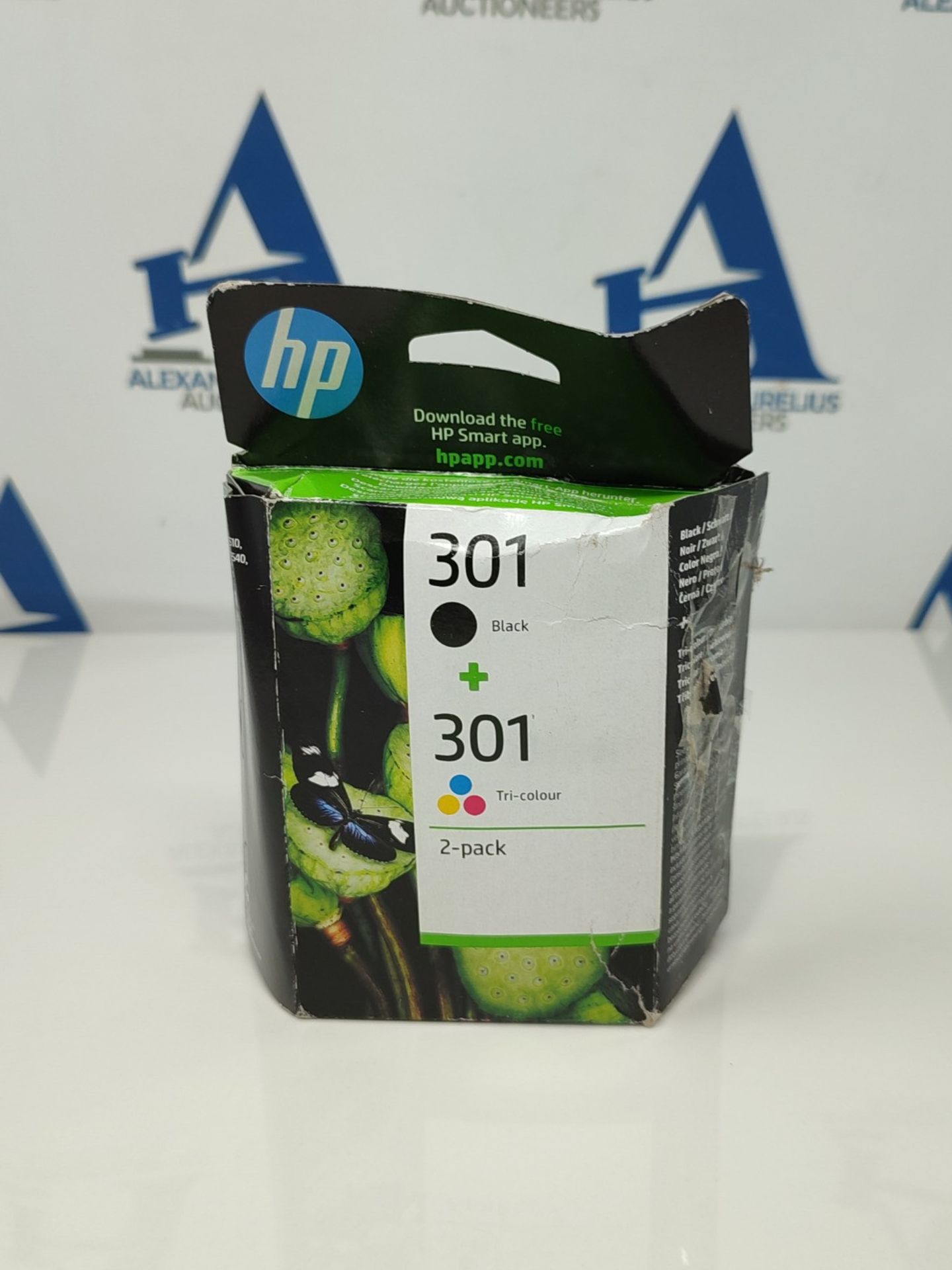 HP N9J72AE 301 Original Ink Cartridges, Black and Tri-Colour, Multipack - Image 2 of 3