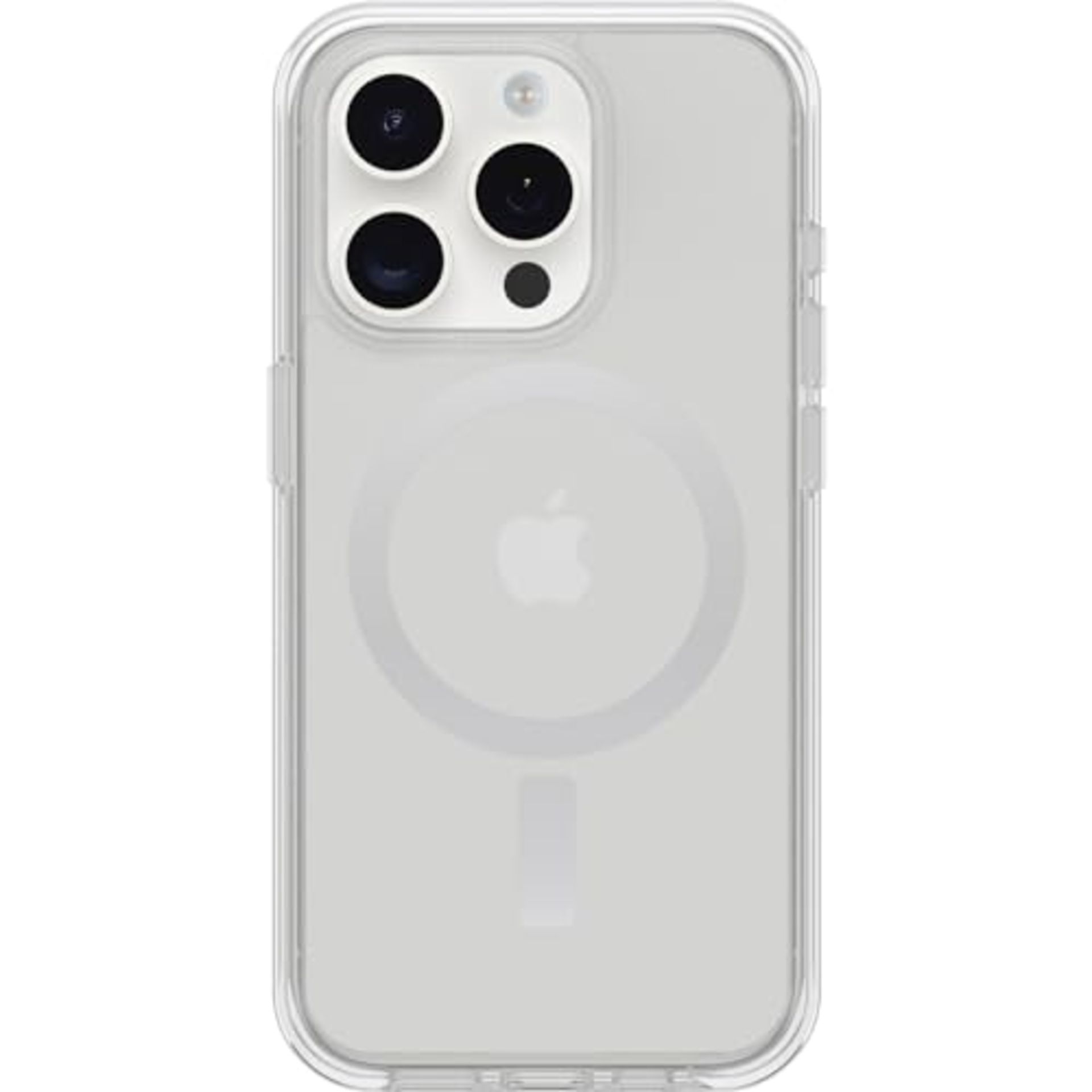 OtterBox Symmetry Clear for MagSafe Case for iPhone 15 Pro, Shockproof, Drop proof, Pr