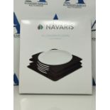 Navaris Electric Plate Warmer - 10 Plate Blanket Heater Pockets for Warming Dinner Pla