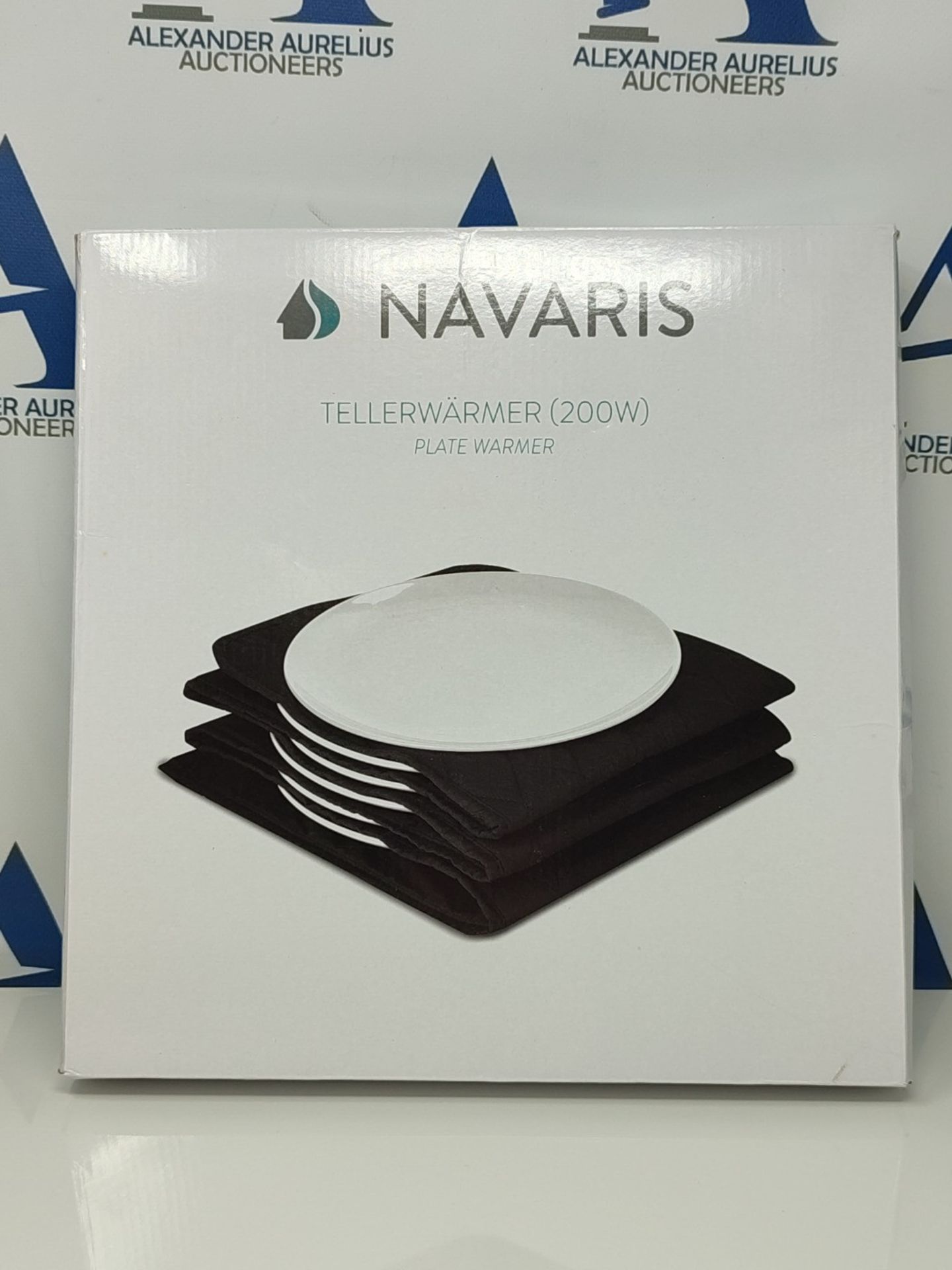 Navaris Electric Plate Warmer - 10 Plate Blanket Heater Pockets for Warming Dinner Pla