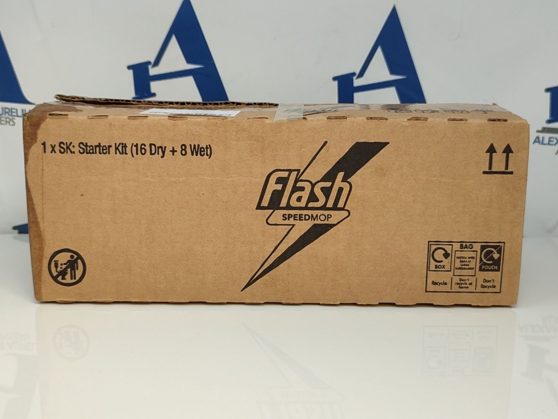 [INCOMPLETE] Flash Speedmop Starter Kit, Mop + 12 Absorbing Refill Pads, Fresh - Bild 2 aus 3