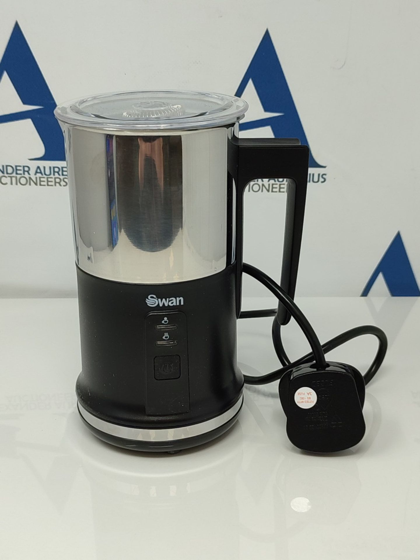 Swan, Automatic Milk Frother and Warmer, 2 Layer Non-Stick Coating, 500W, 500 W, Black - Image 3 of 3