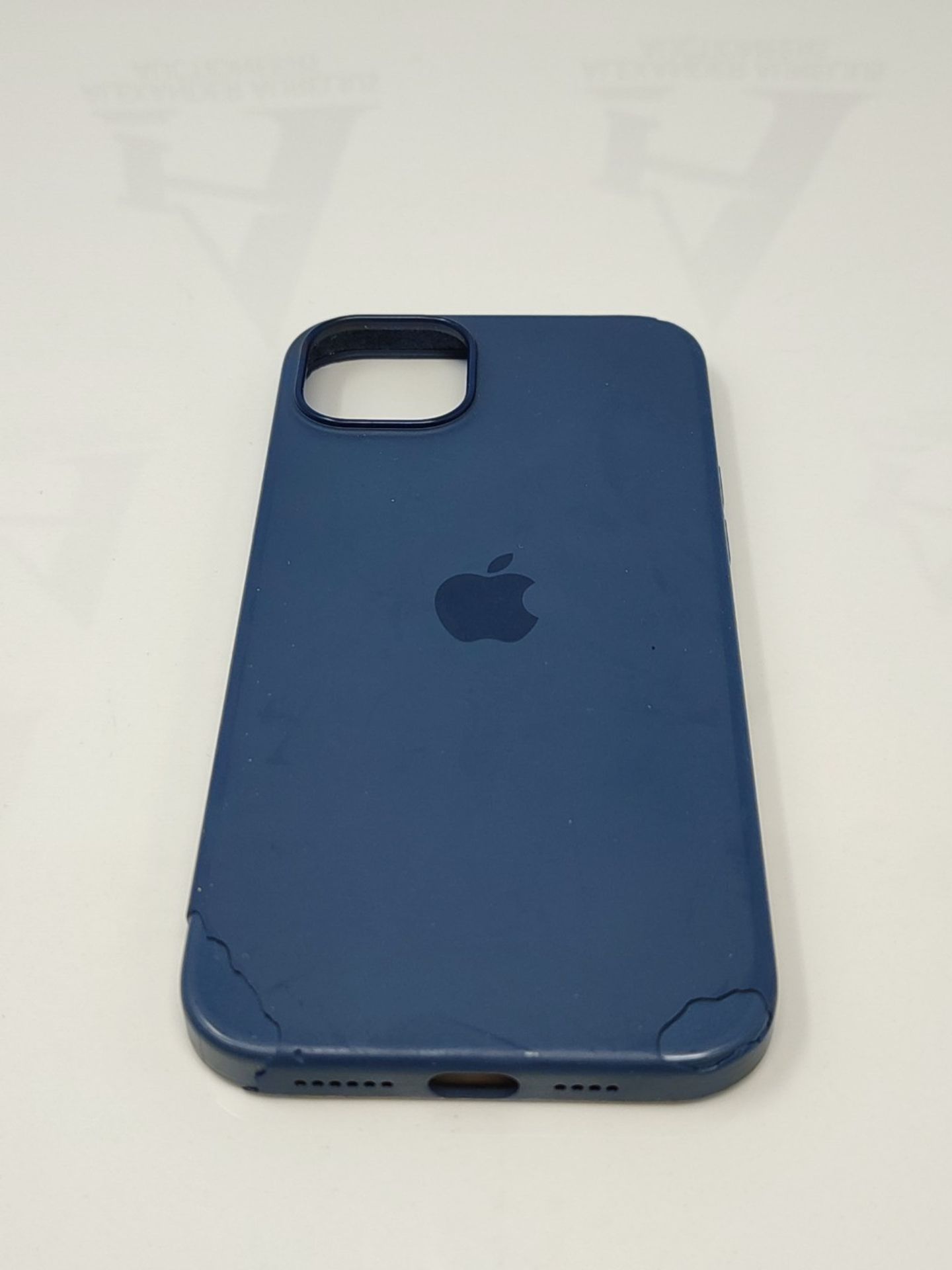 Apple iPhone 14 Plus Silicone Case with MagSafe - Storm Blue - Image 3 of 3