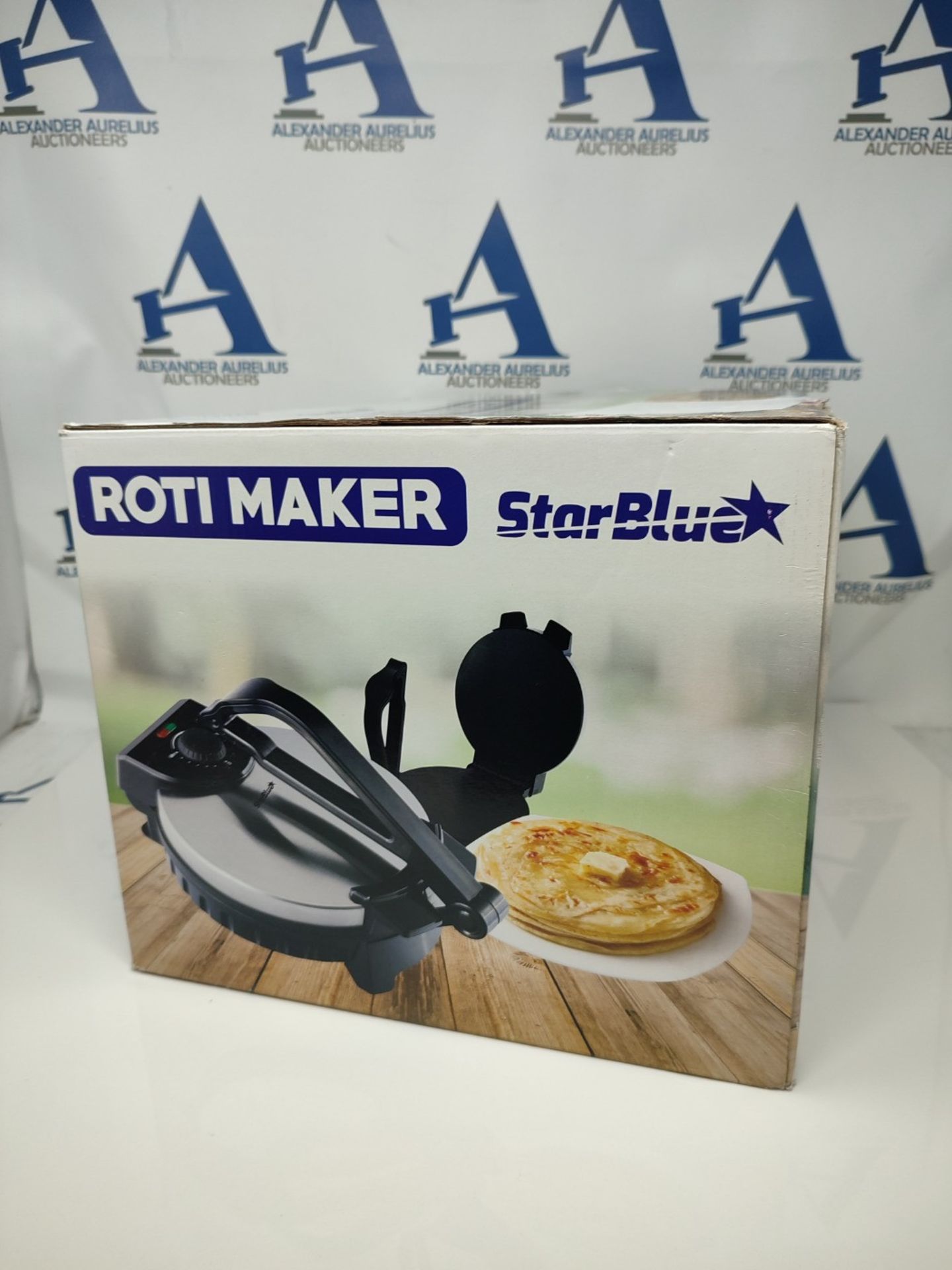 10inch Roti Maker by StarBlue with Free Roti Warmer - The Automatic Non-Stick Electric - Bild 2 aus 3