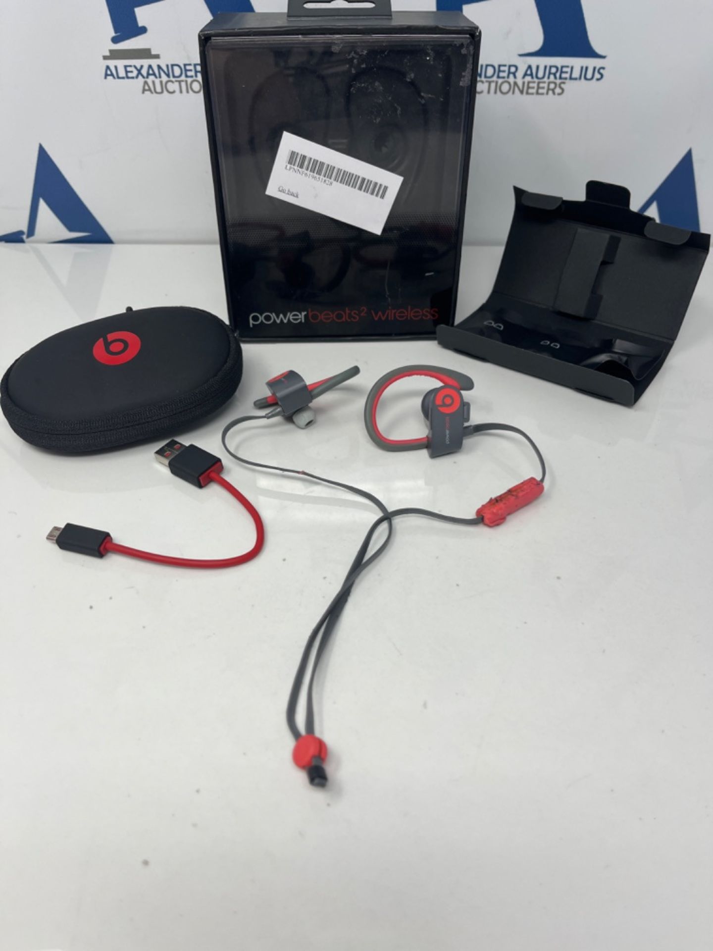 RRP £169.00 Powerbeats 2 Wireless In-Ear Headphone - Siren Red - Image 2 of 3