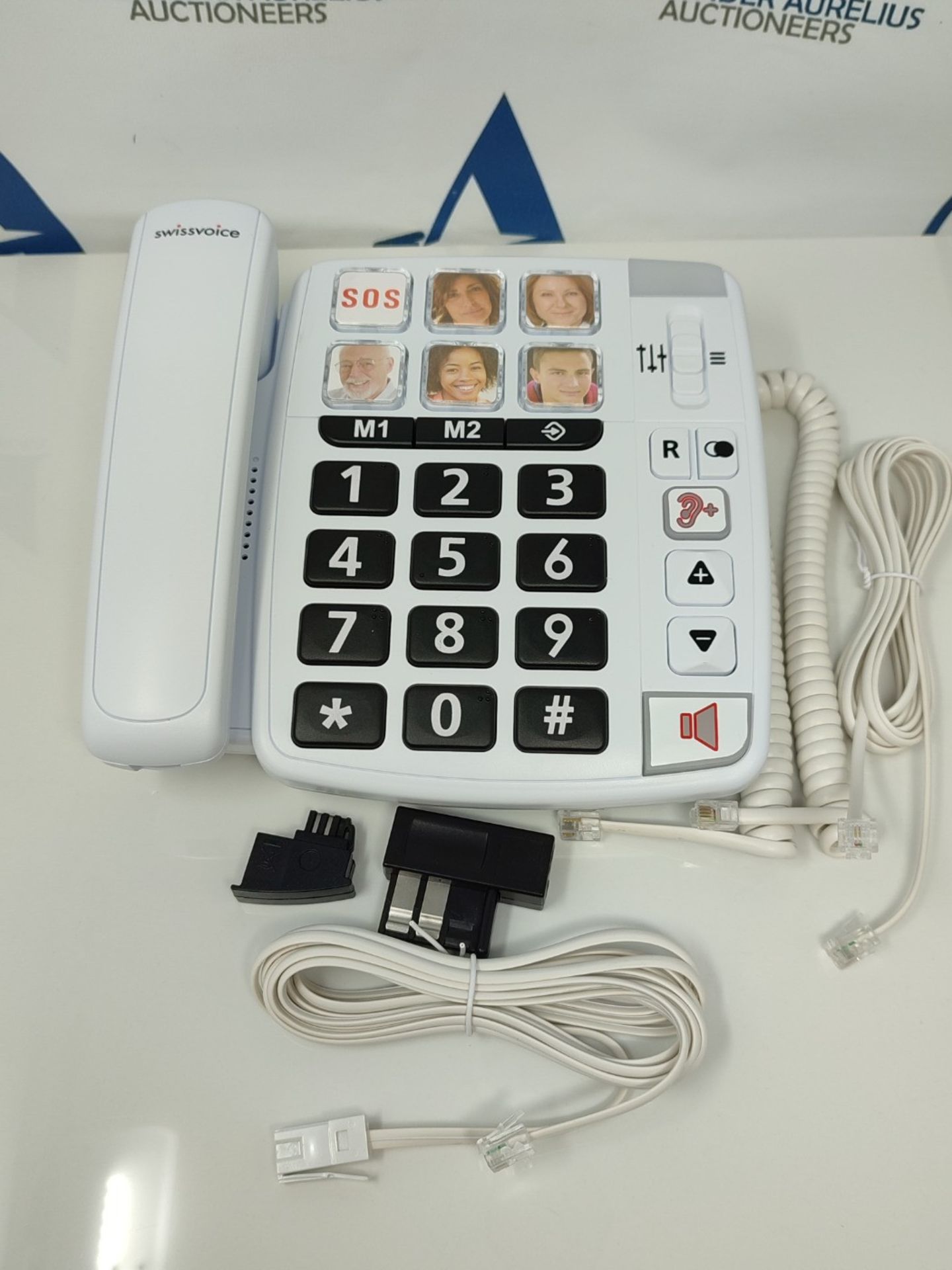 SWISSVOICE Xtra 1110 - Big Button Phone for Elderly - Phones for Hard of Hearing - Dem - Bild 2 aus 2