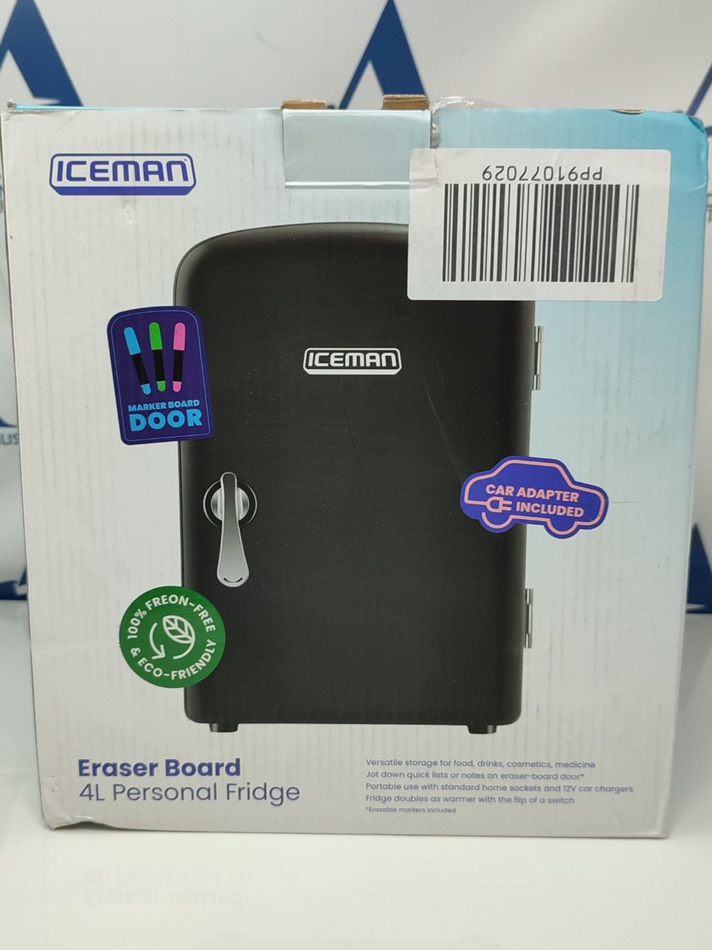 Chefman Mini Portable Eraser Personal Fridge, Cools & Heats, 4 Litre Capacity, Chills - Image 3 of 3